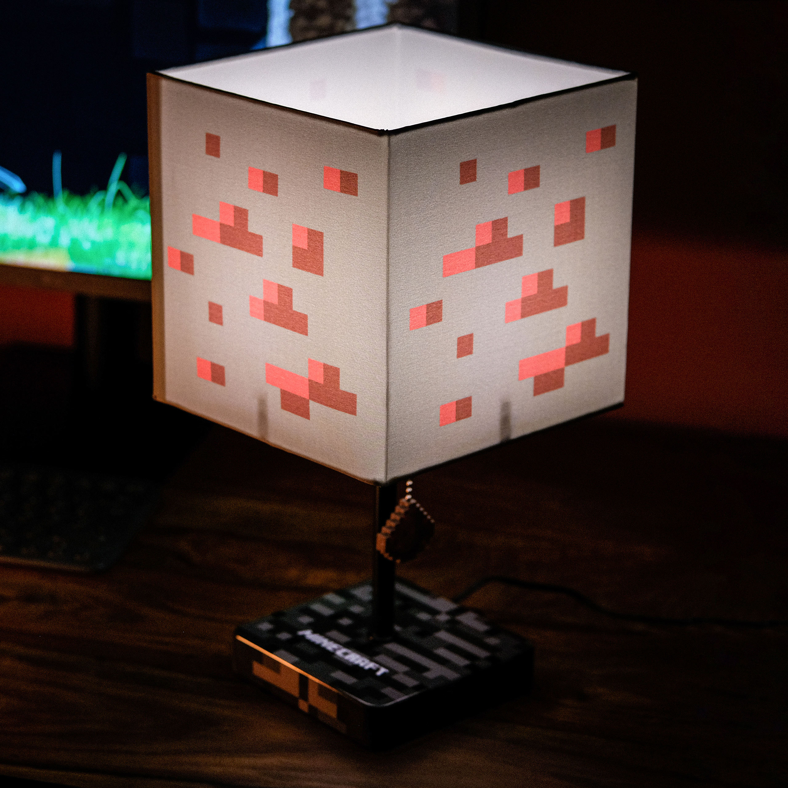 Minecraft - Redstone Block Tischlampe