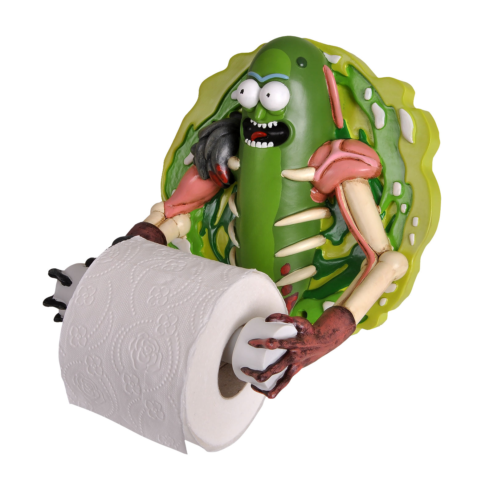 Rick and Morty - Pickle Rick Toilettenpapierhalter