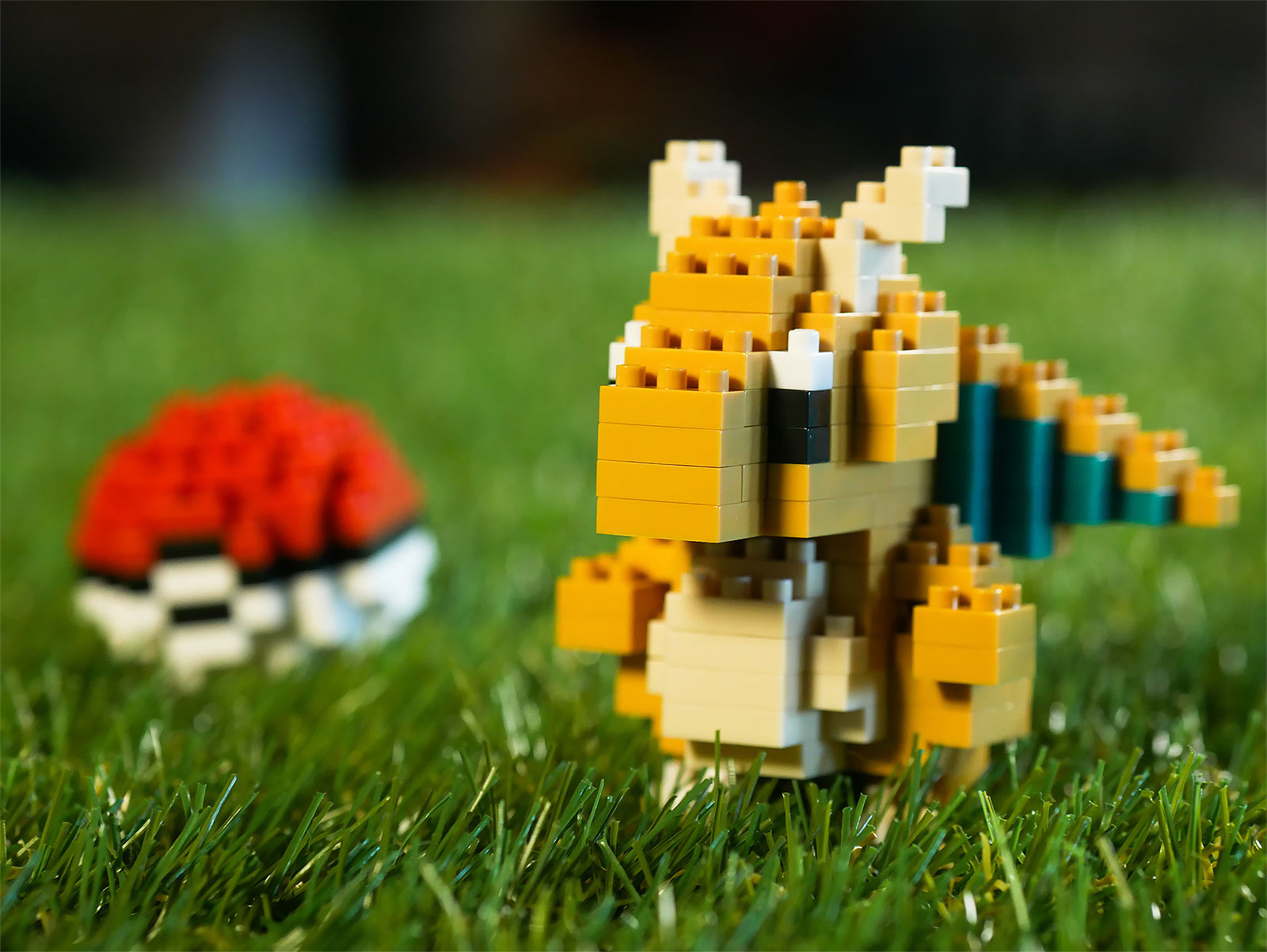 Pokemon Dragoran Nanoblock Mini Baustein Figur Elbenwald