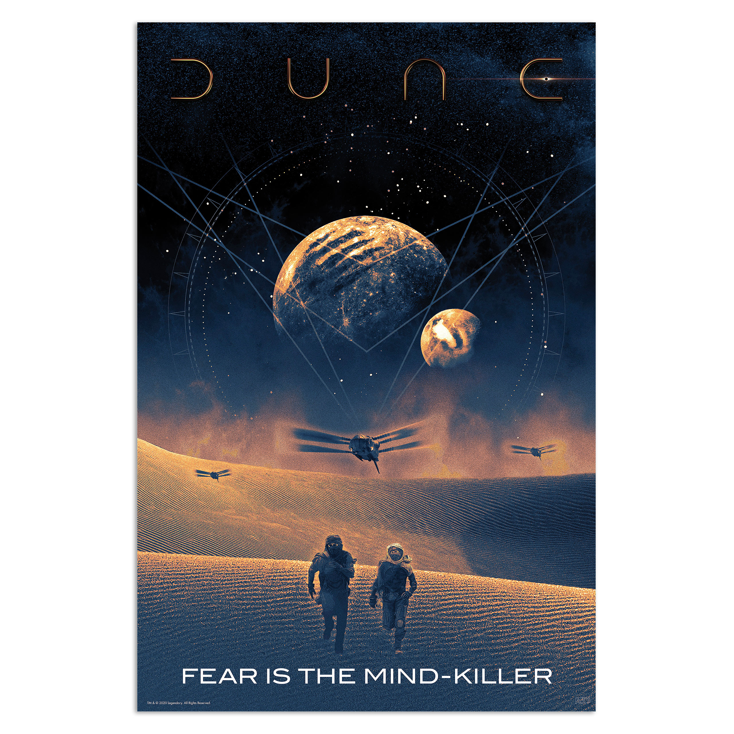 Dune - Fear Is The Mind-Killer Maxi Poster