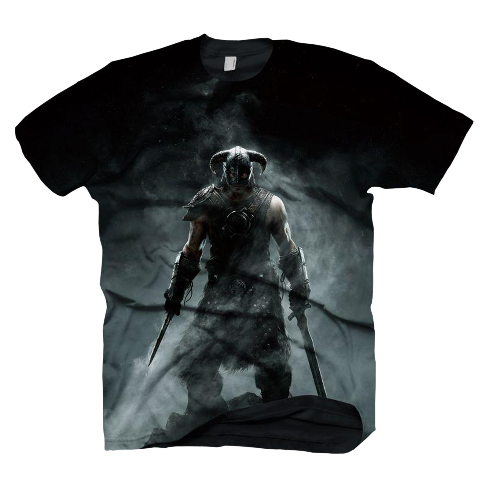 Skyrim - Dragonborn T-Shirt schwarz