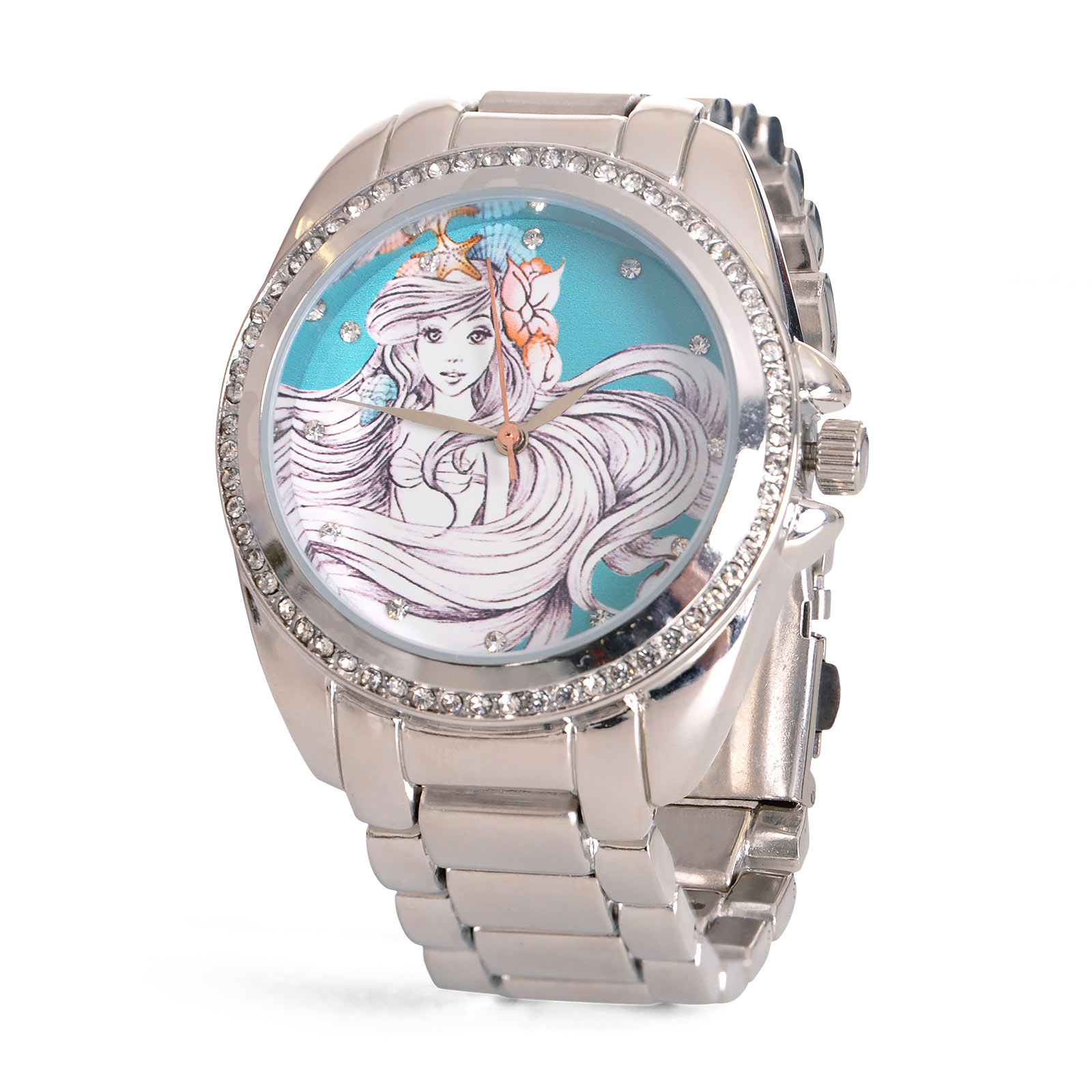 Arielle - Sketch Armbanduhr mit Kristallen