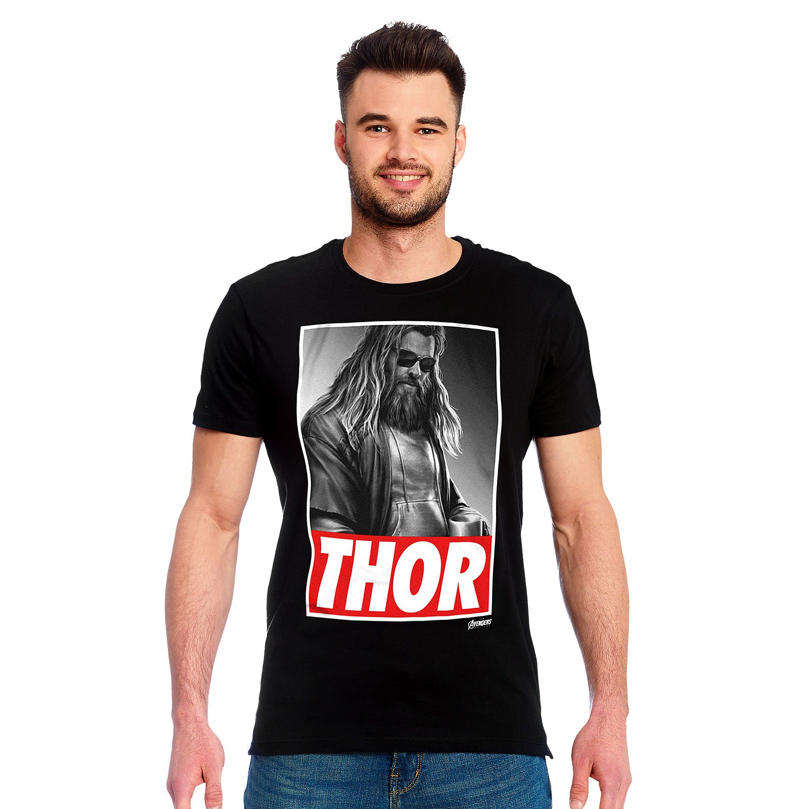 Avengers - Casual Thor T-Shirt schwarz