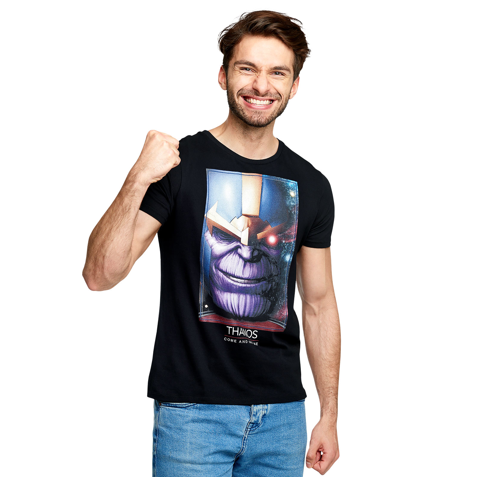 Avengers - Thanos Titan T-Shirt schwarz