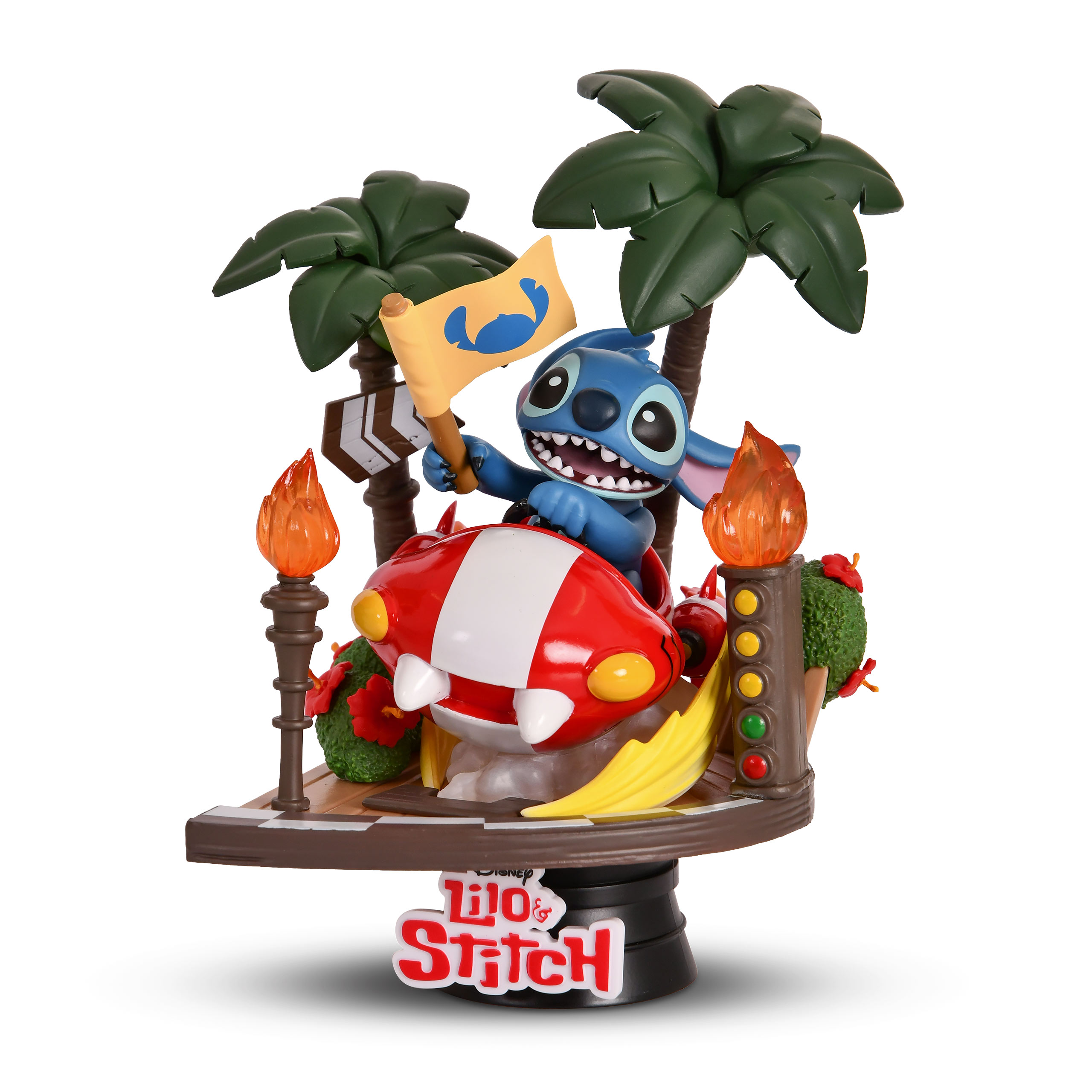 Lilo & Stitch - Racing Car D-Stage Diorama Figur