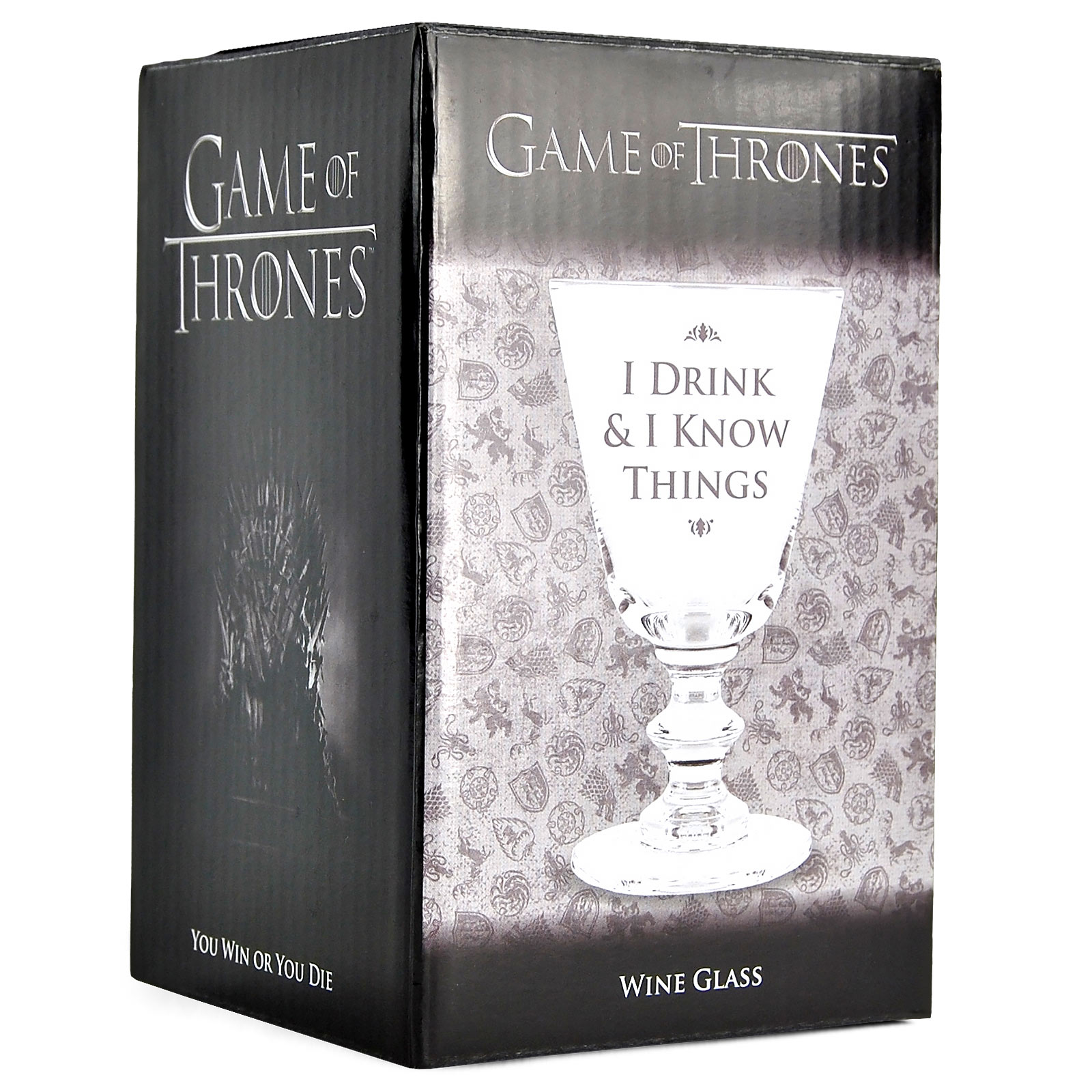 Game of Thrones - Drink and Know Weinglas