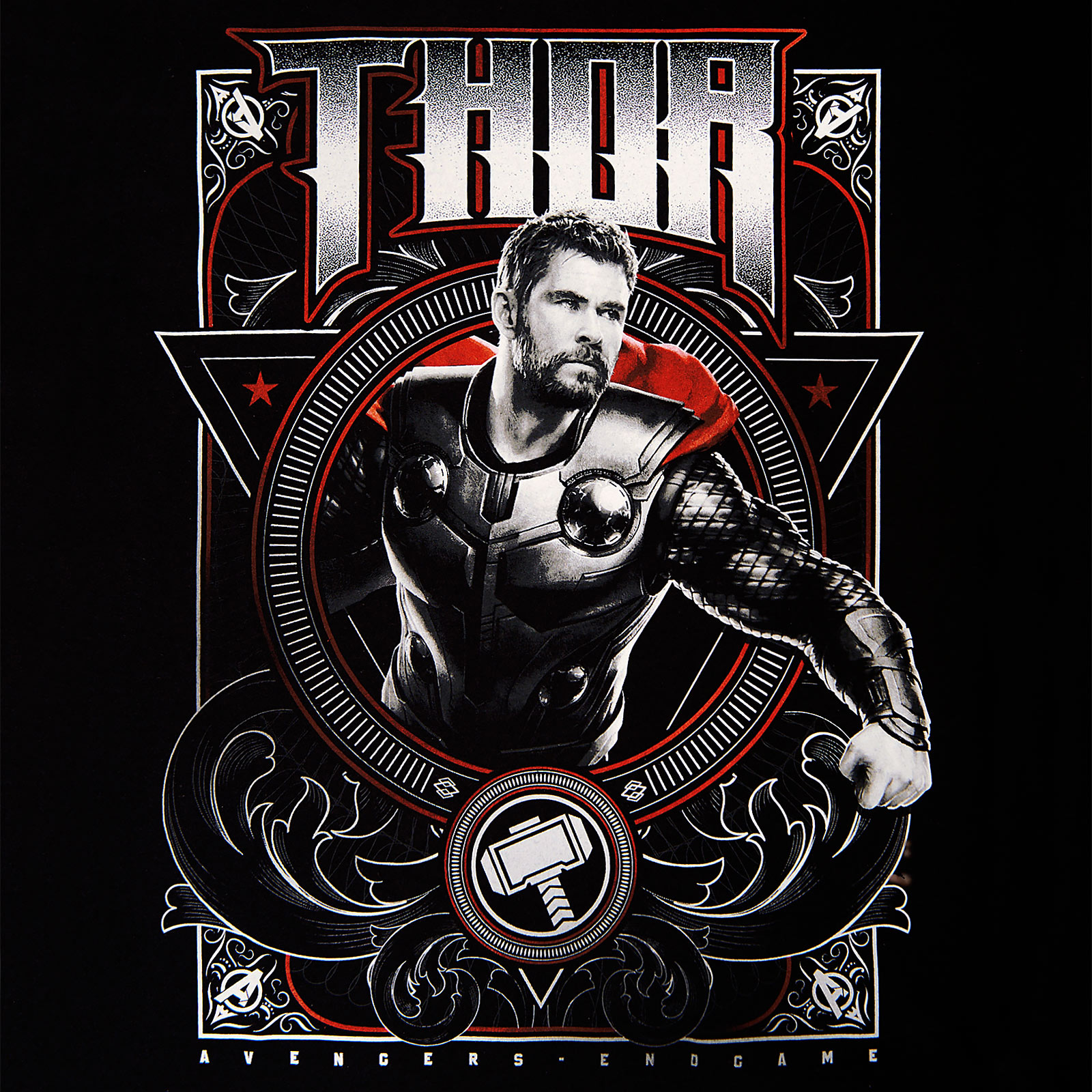 Avengers - Thor Endgame T-Shirt schwarz