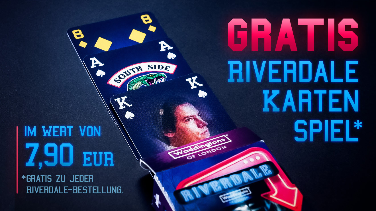 Zu deiner Riverdale-Bestellung ein Kartenspiel gratis
