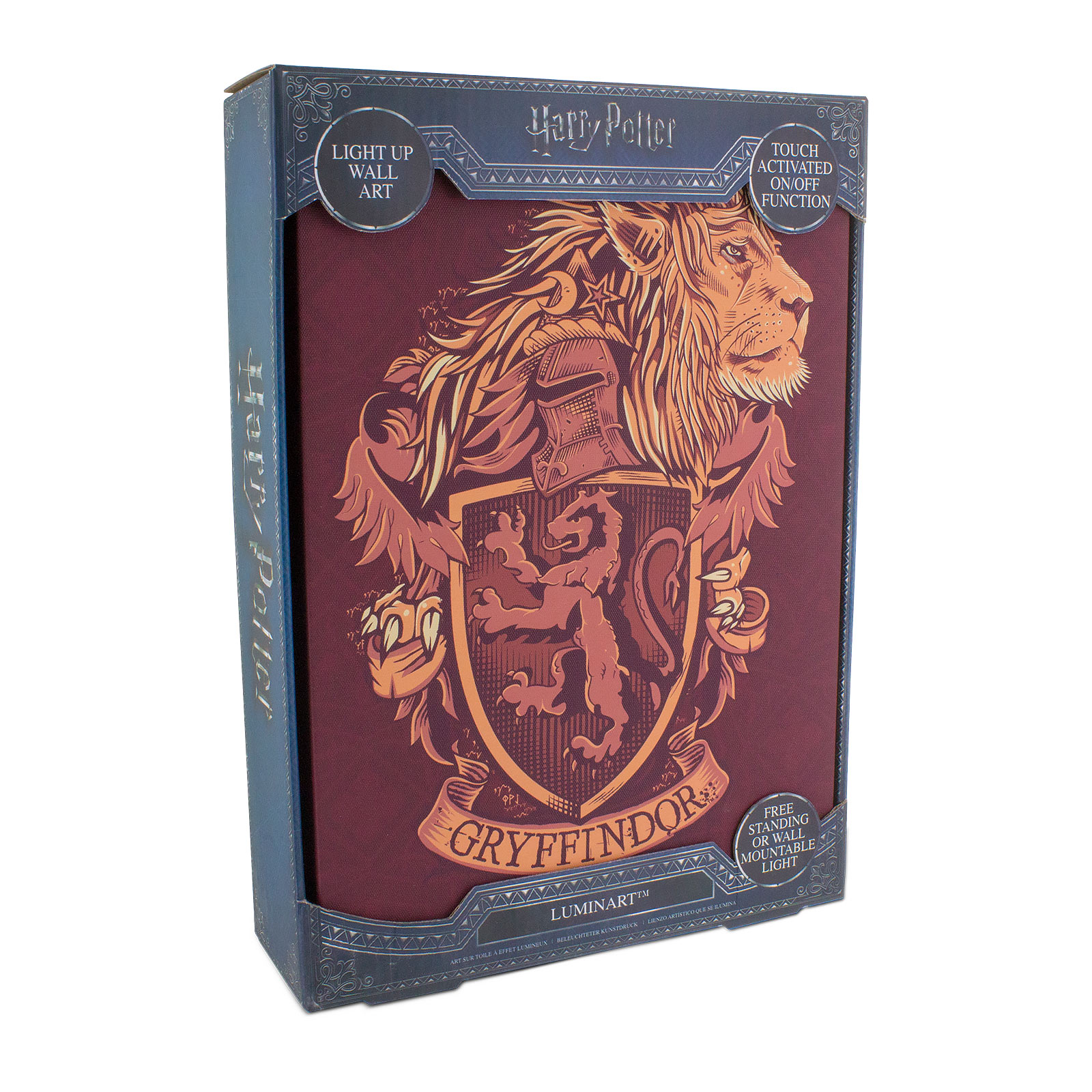 Harry Potter - Gryffindor Wandbild mit Licht
