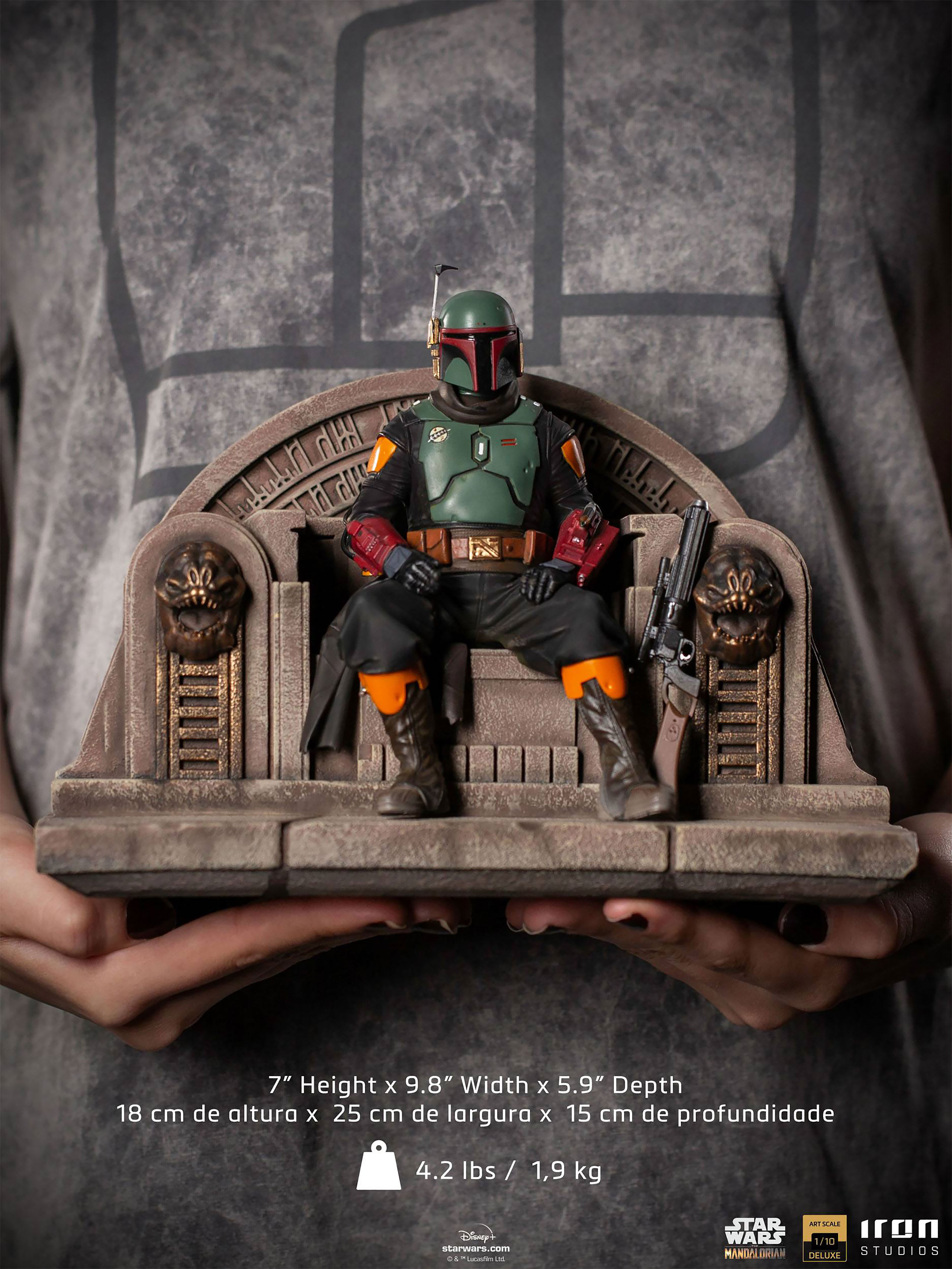Boba Fett BDS Art Scale Deluxe Statue - Star Wars The Mandalorian