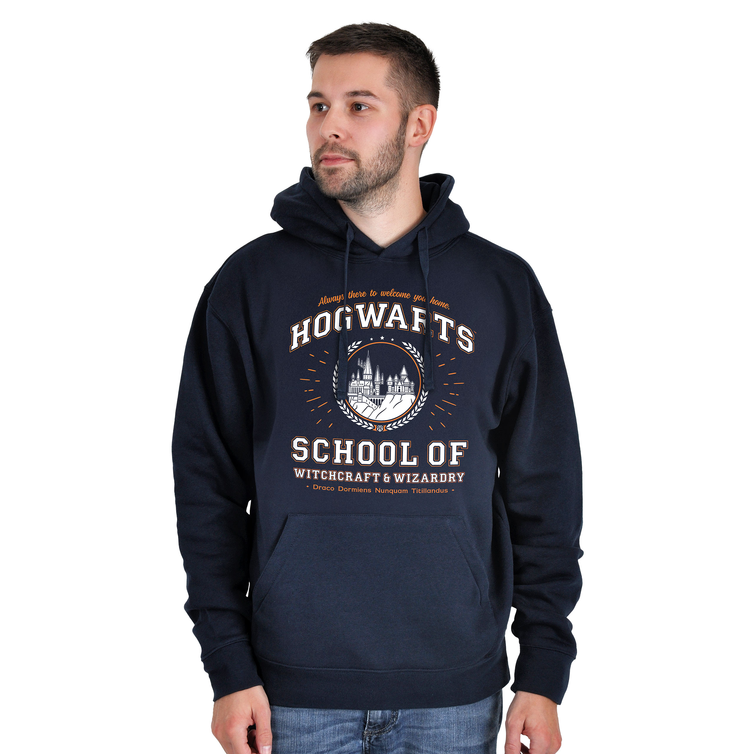 Hogwarts School Hoodie blau - Harry Potter