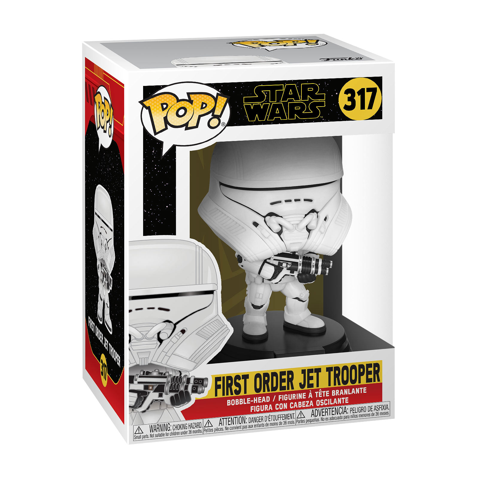 Star Wars - First Order Jet Trooper Funko Pop Wackelkopf-Figur