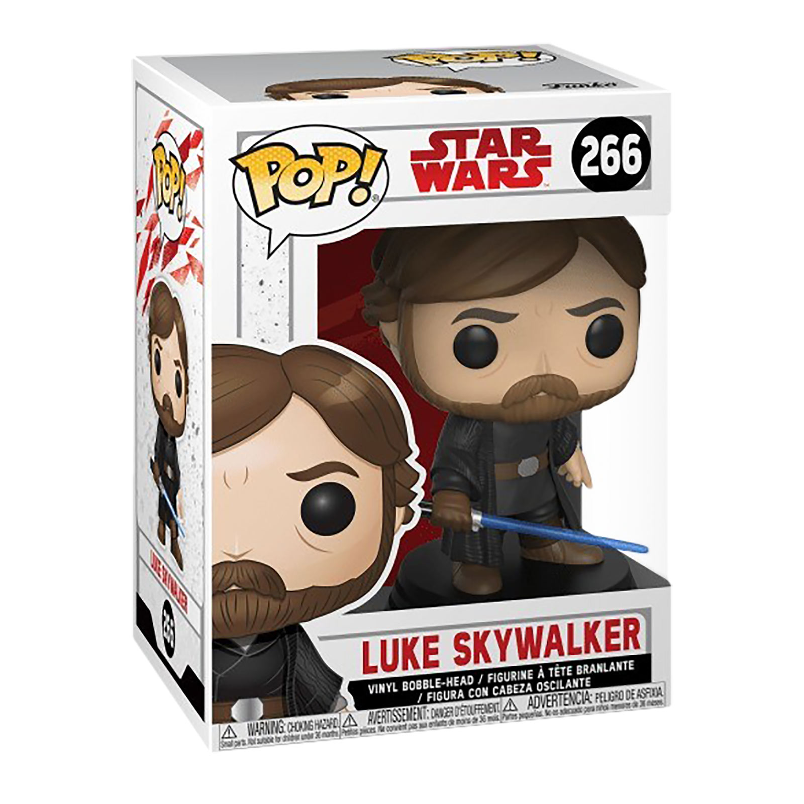 Star Wars - Luke mit Lichtschwert Funko Pop Wackelkopf-Figur