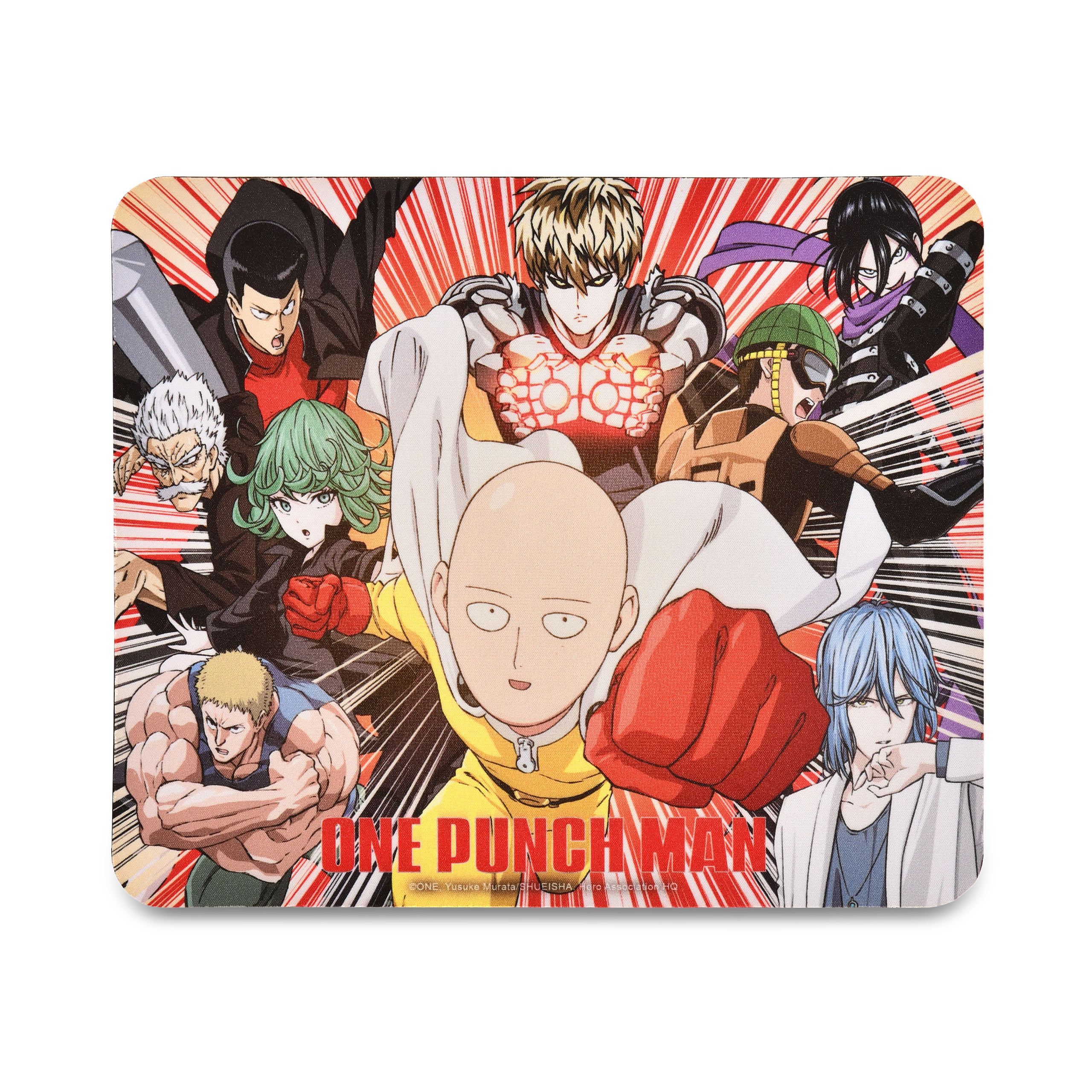 One Punch Man - Heroes Mousepad