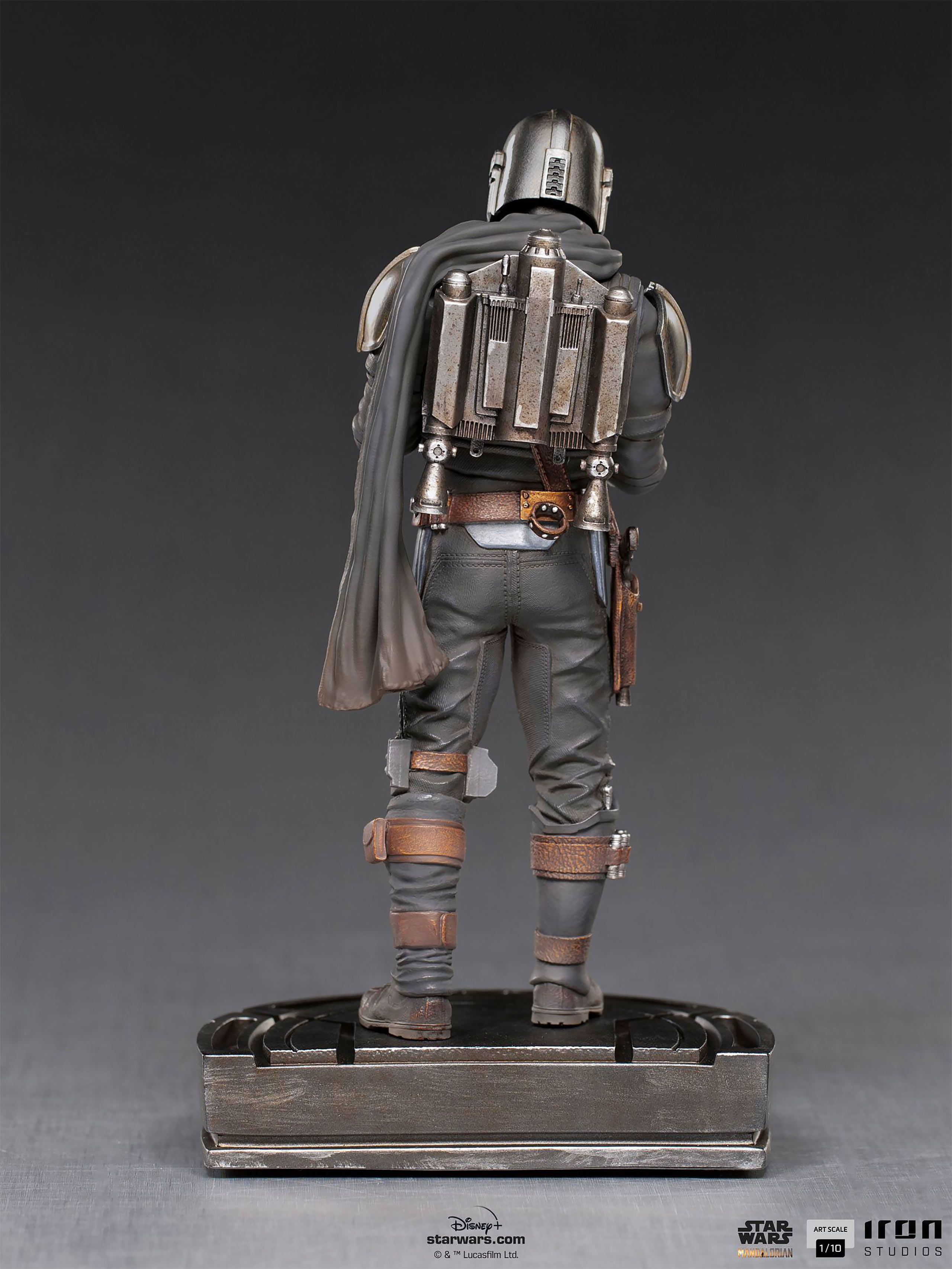 Mando mit Grogu BDS Art Scale Deluxe Statue - Star Wars The Mandalorian