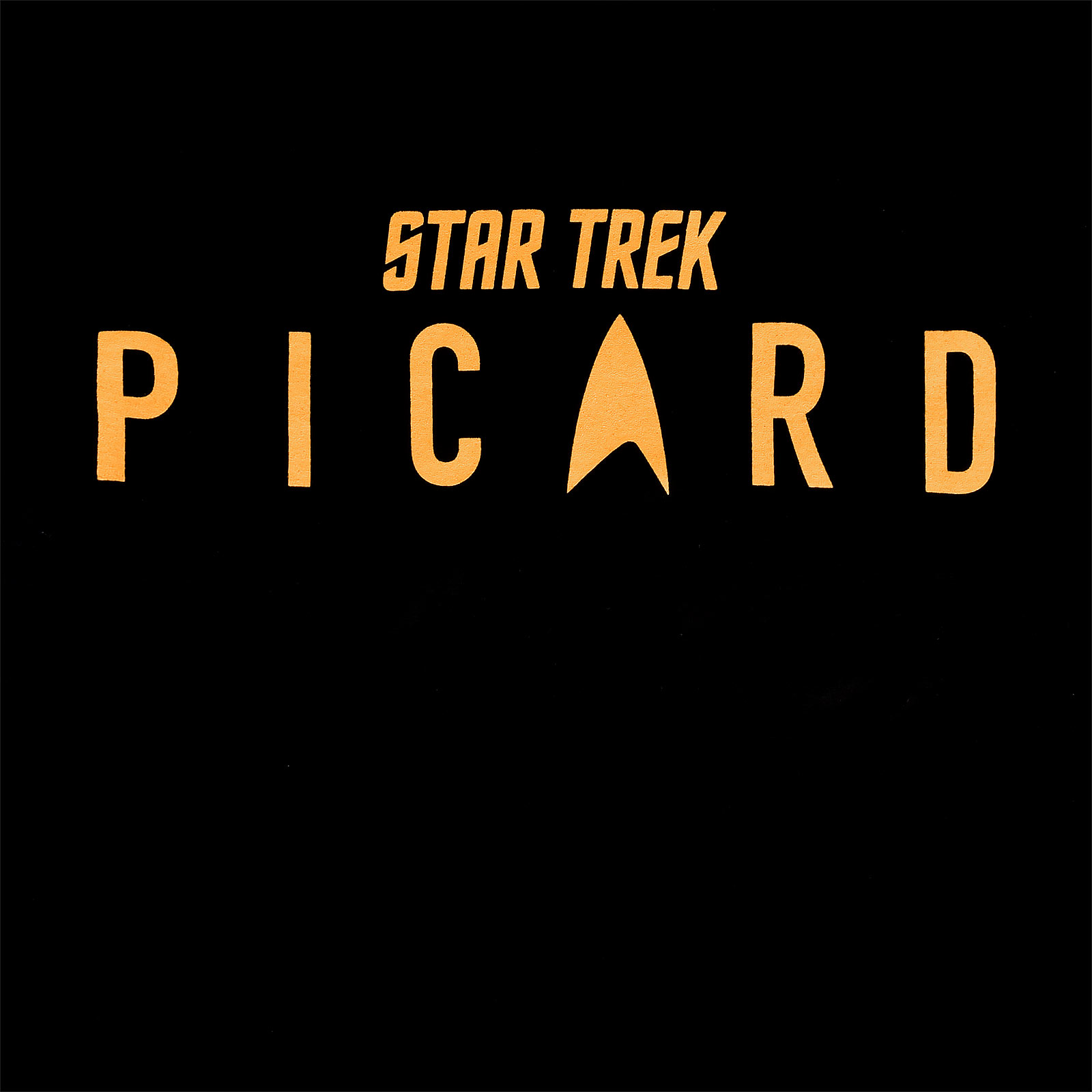 Star Trek - Picard Logo T-Shirt schwarz