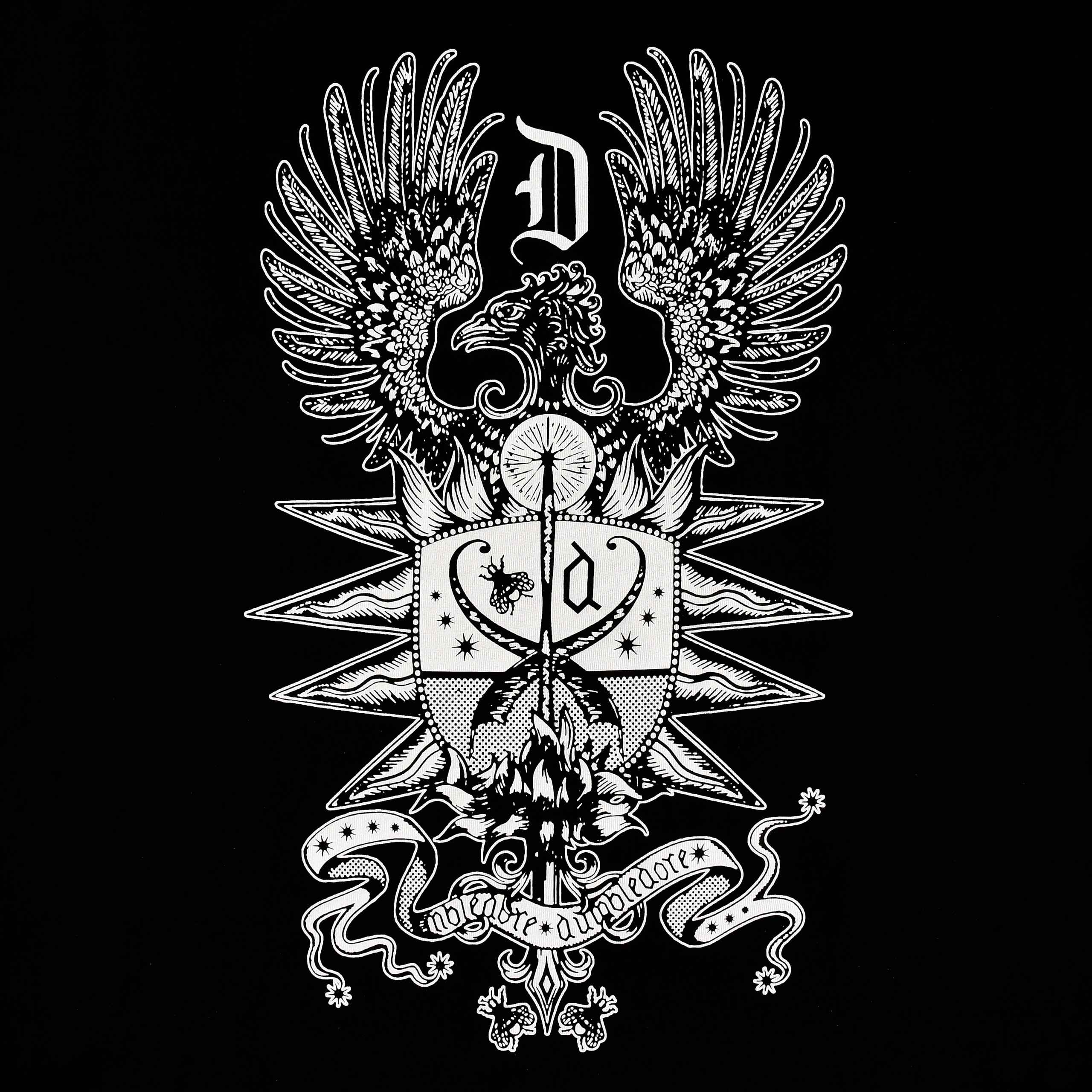 Dumbledore Wappen T-Shirt schwarz - Phantastische Tierwesen