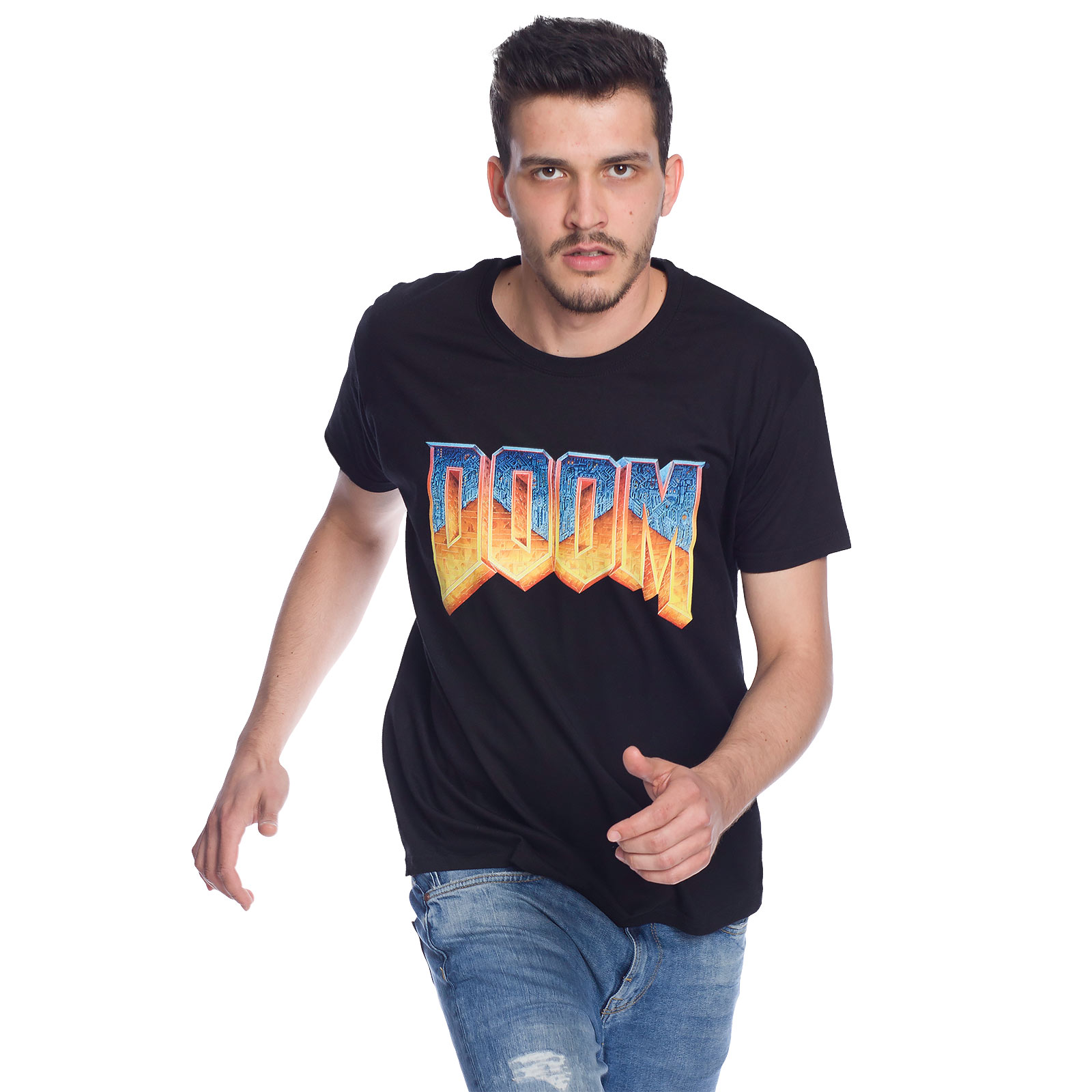 Doom - Logo T-Shirt schwarz