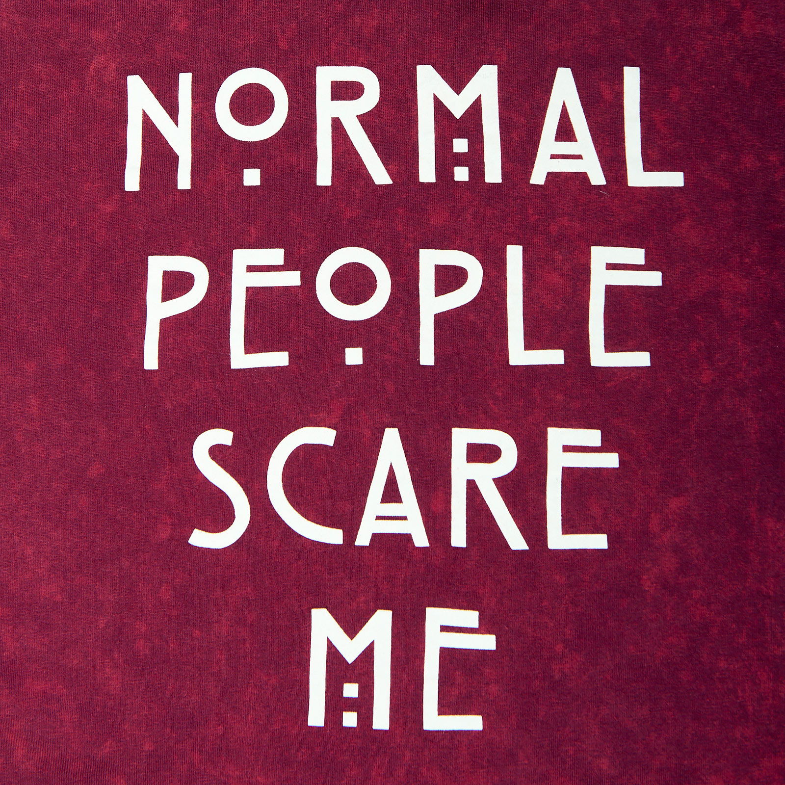 American Horror Story - Normal People Scare Me T-Shirt Damen rot