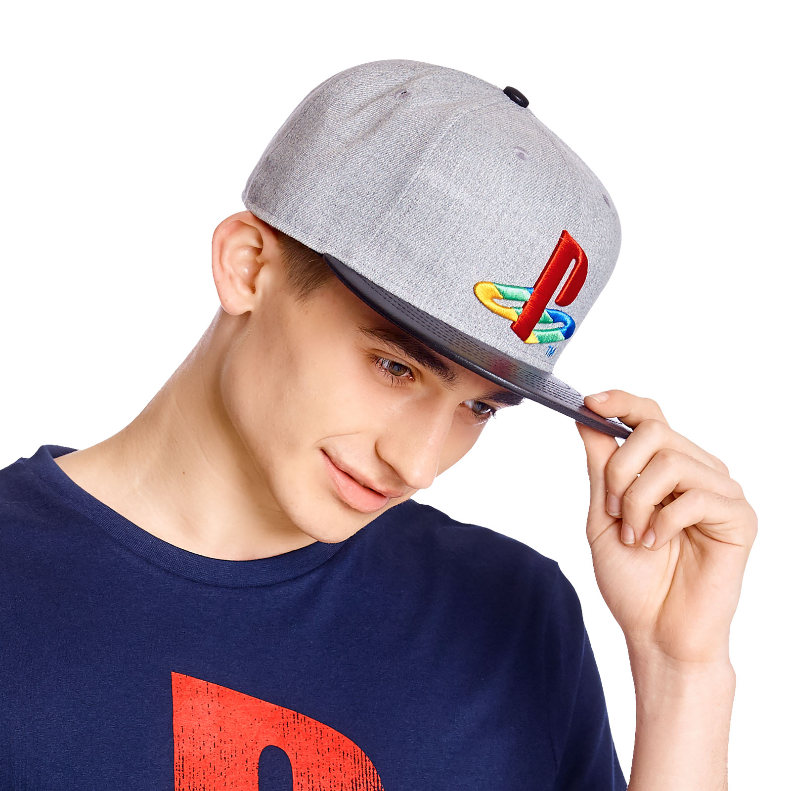 PlayStation - Logo Snapback Cap grau