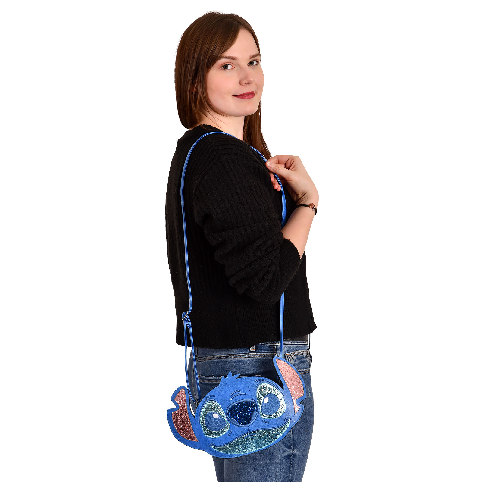 Lilo & Stitch - Stitch Glitter Handtasche
