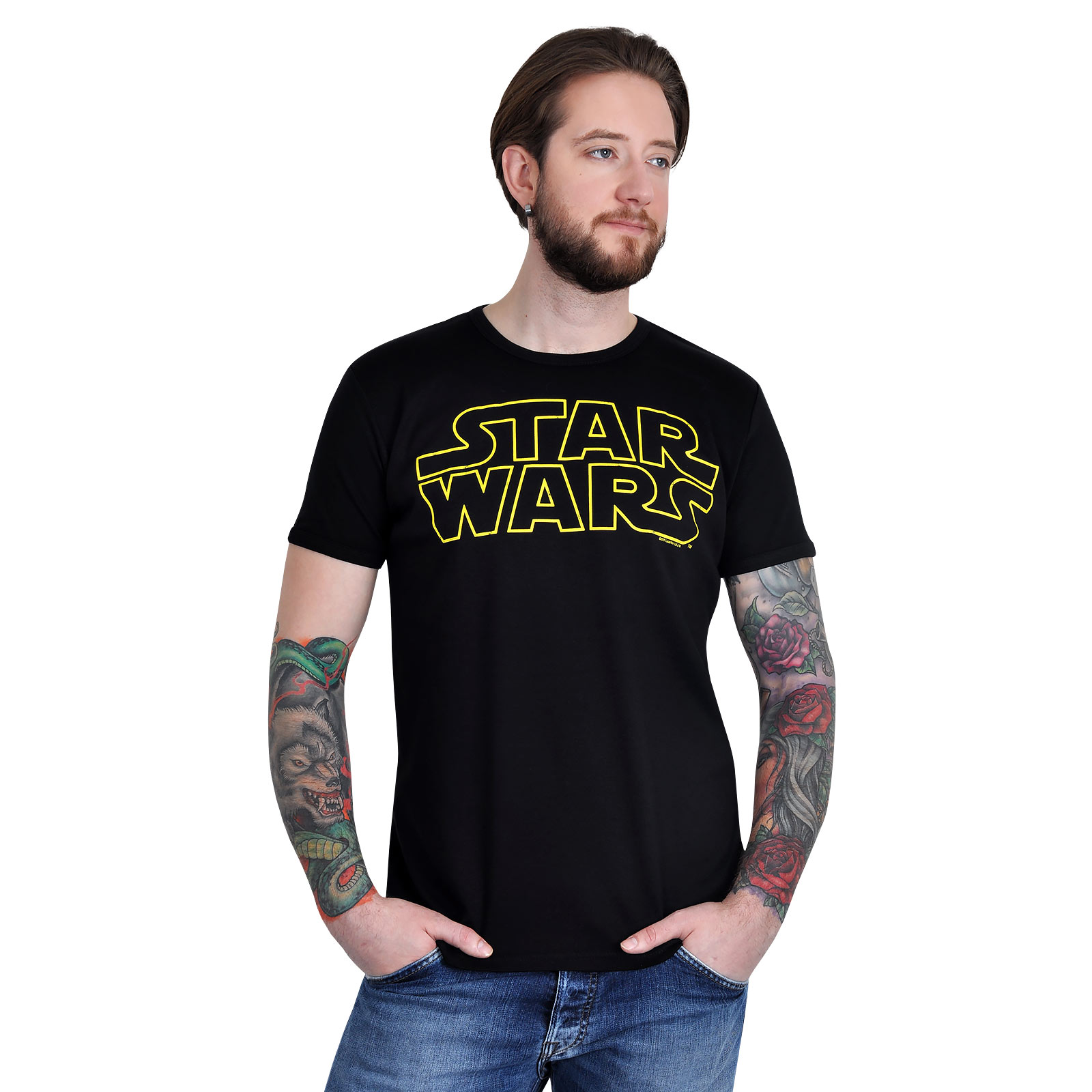 Star Wars - Logo T-Shirt schwarz
