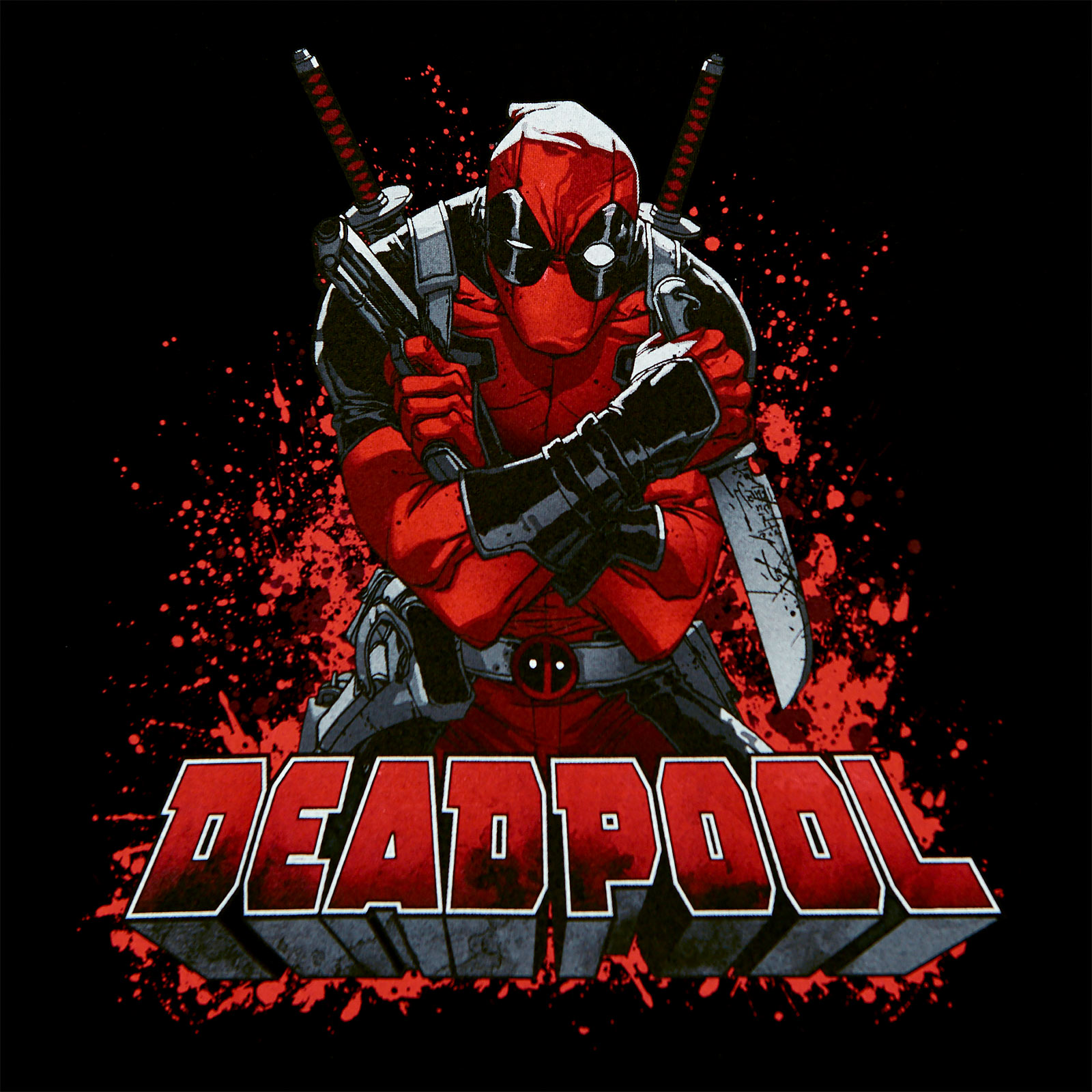 Deadpool - Great Ass T-Shirt schwarz