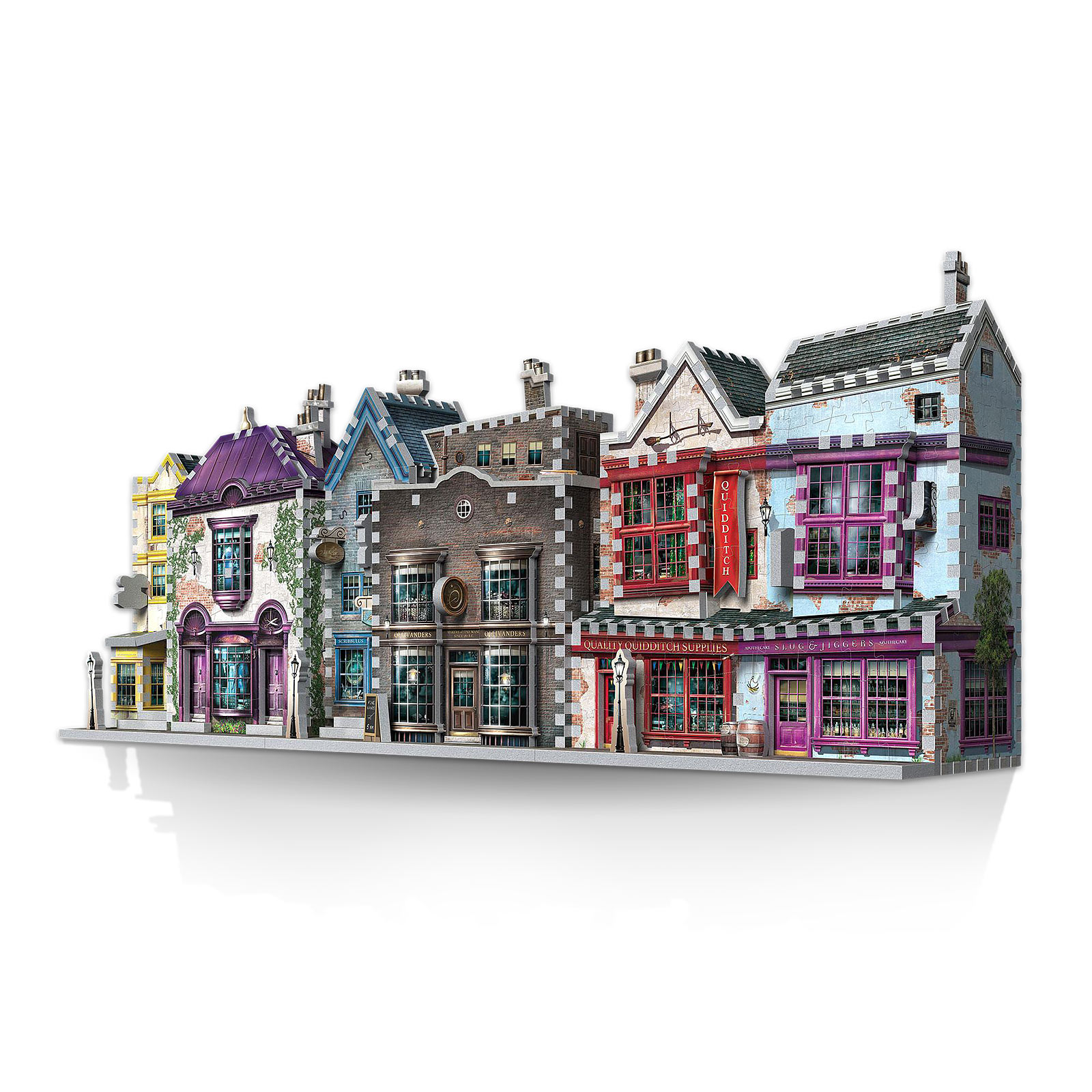 Harry Potter - Ollivanders Zauberstabladen & Scribbulus' Schreibwaren 3D Puzzle