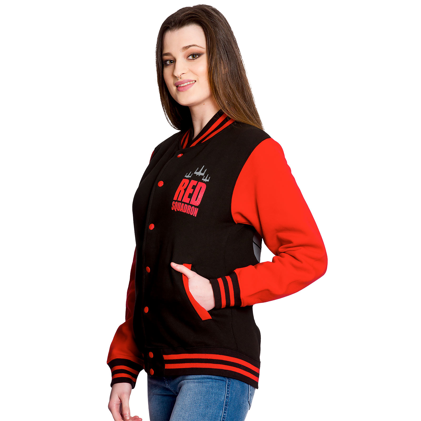 Rogue One College Jacke - Red Squadron Star Wars