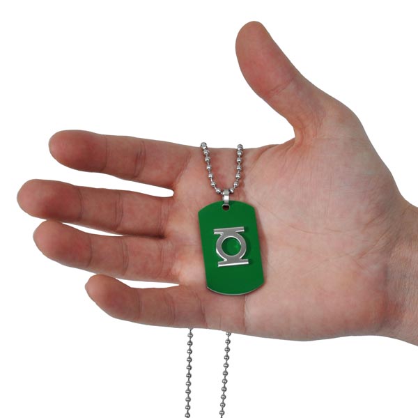 Green Lantern - Anhänger grün an Kette