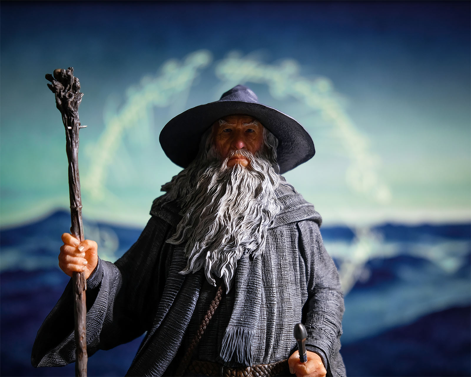 Herr der Ringe - Gandalf der Graue Classic Series Deluxe Figur 35 cm