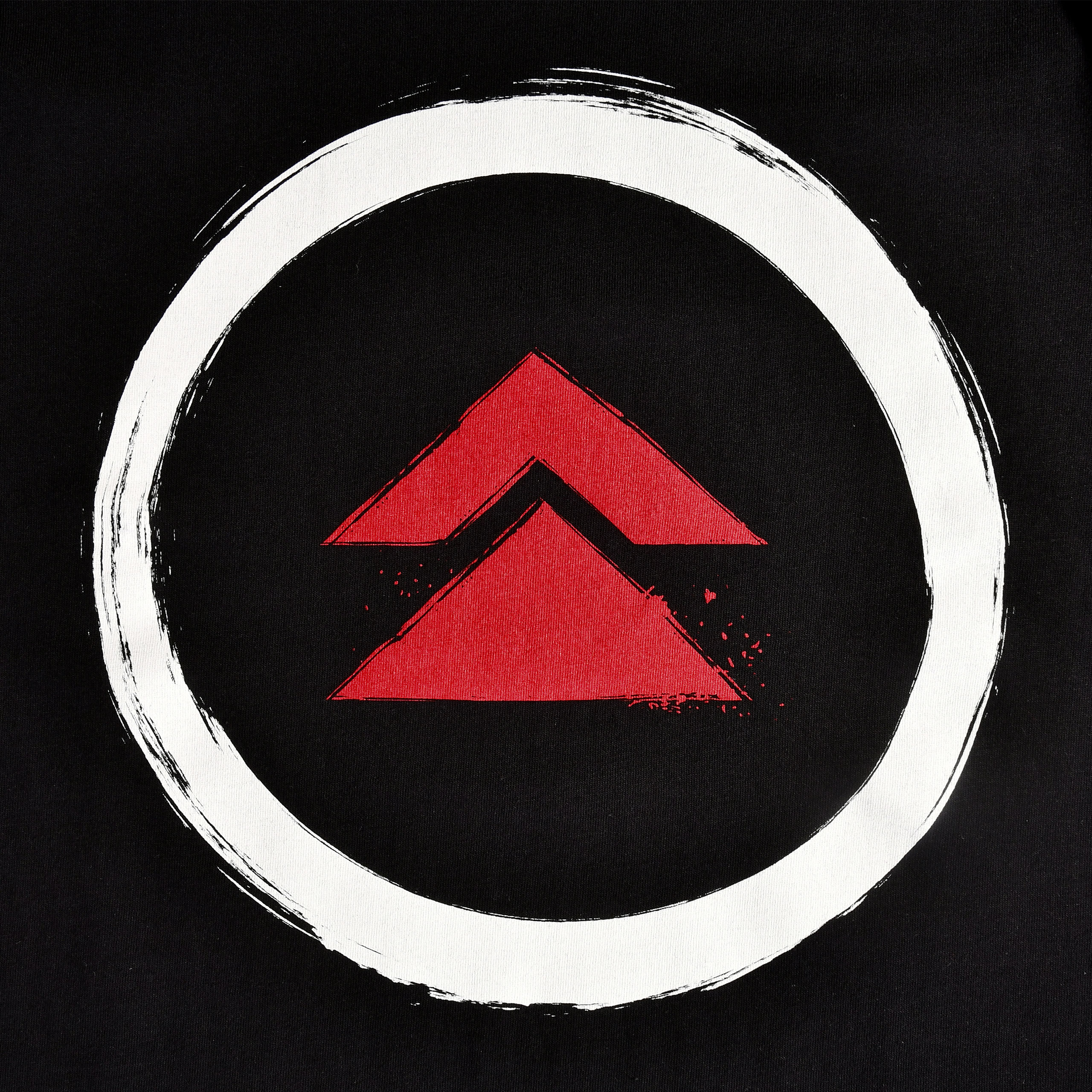 Logo T-Shirt für Ghost of Tsushima Fans schwarz