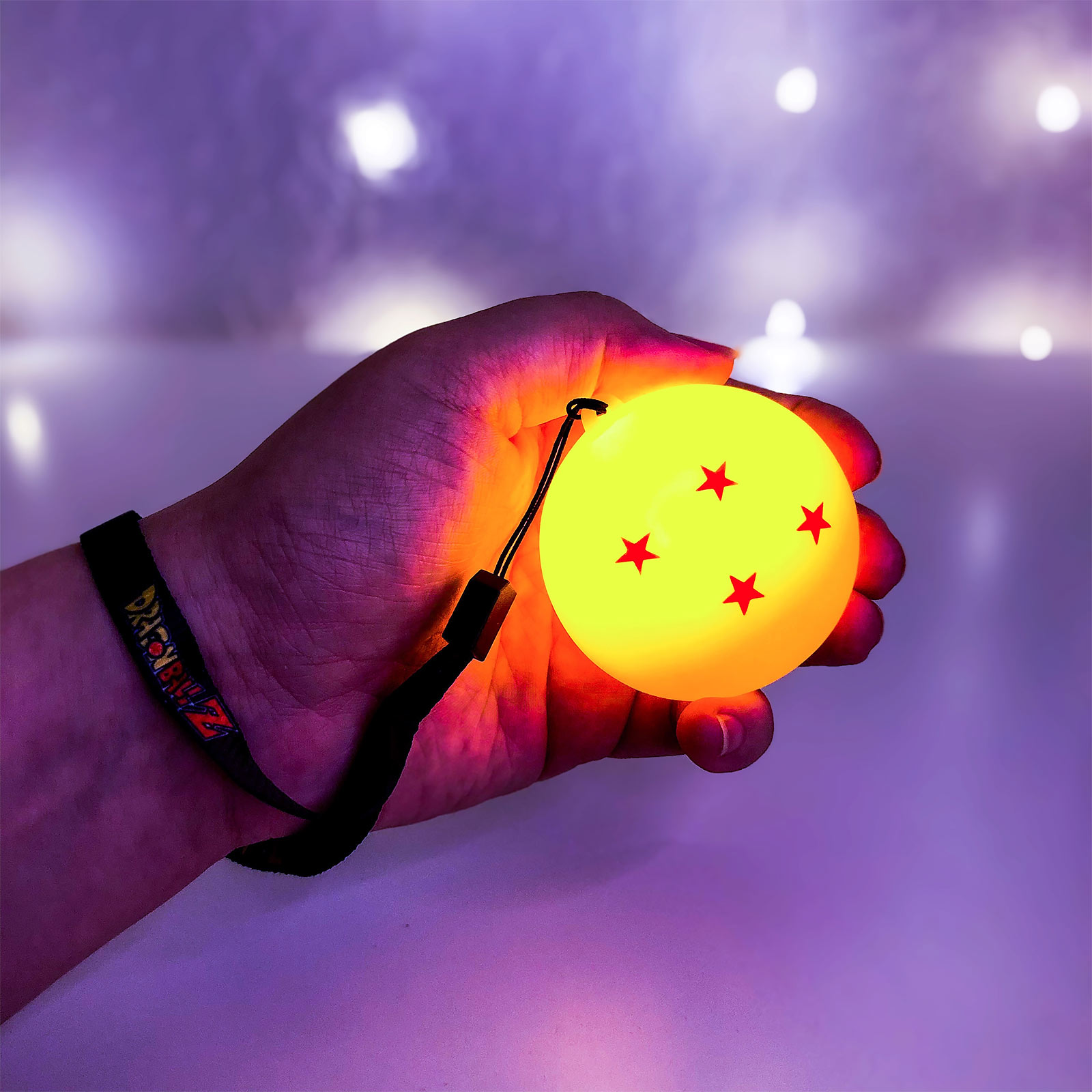 Dragon Ball - LED Crystal Ball mit Handschlaufe