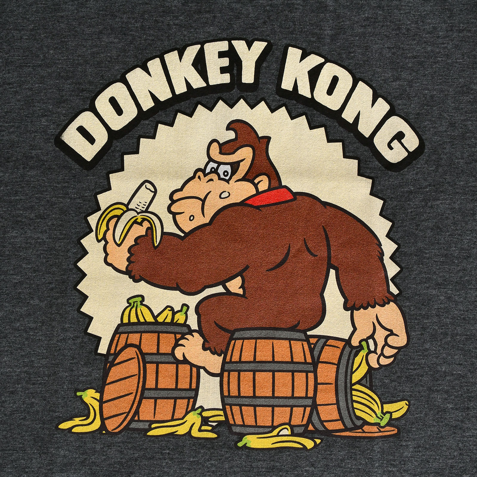 Donkey Kong - Bananas T-Shirt grau