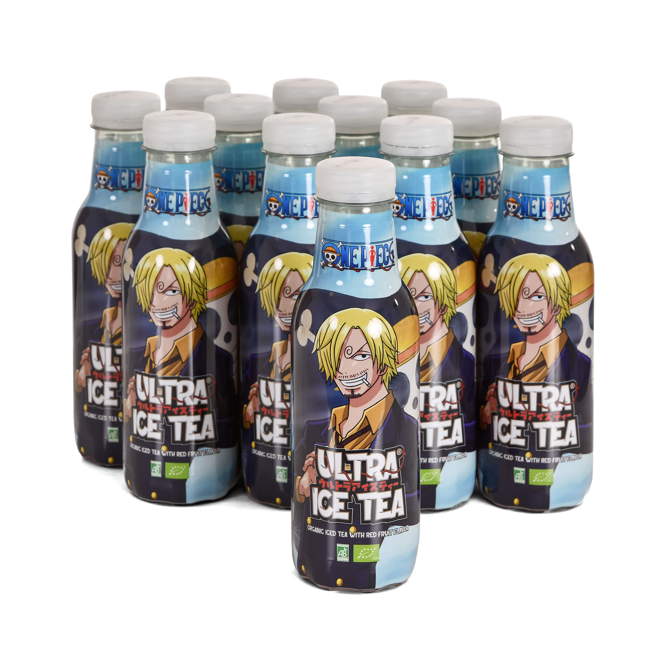 One Piece - Sanji Bio Eistee Rote Früchte 12er Pack