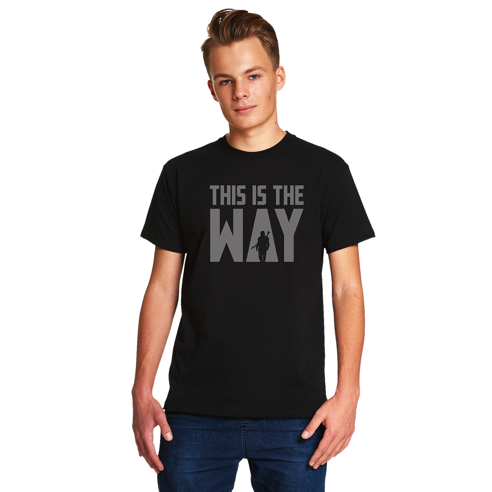 The Way T-Shirt für Star Wars Fans schwarz