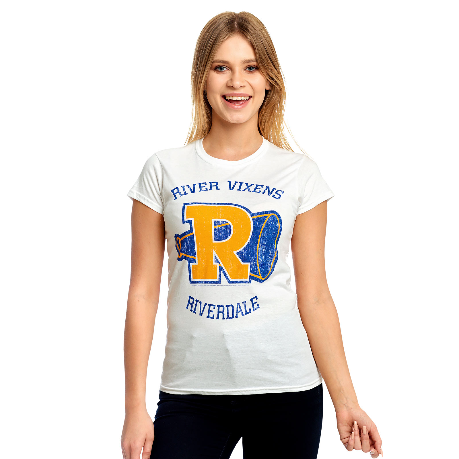 Riverdale - River Vixens T-Shirt Damen weiß