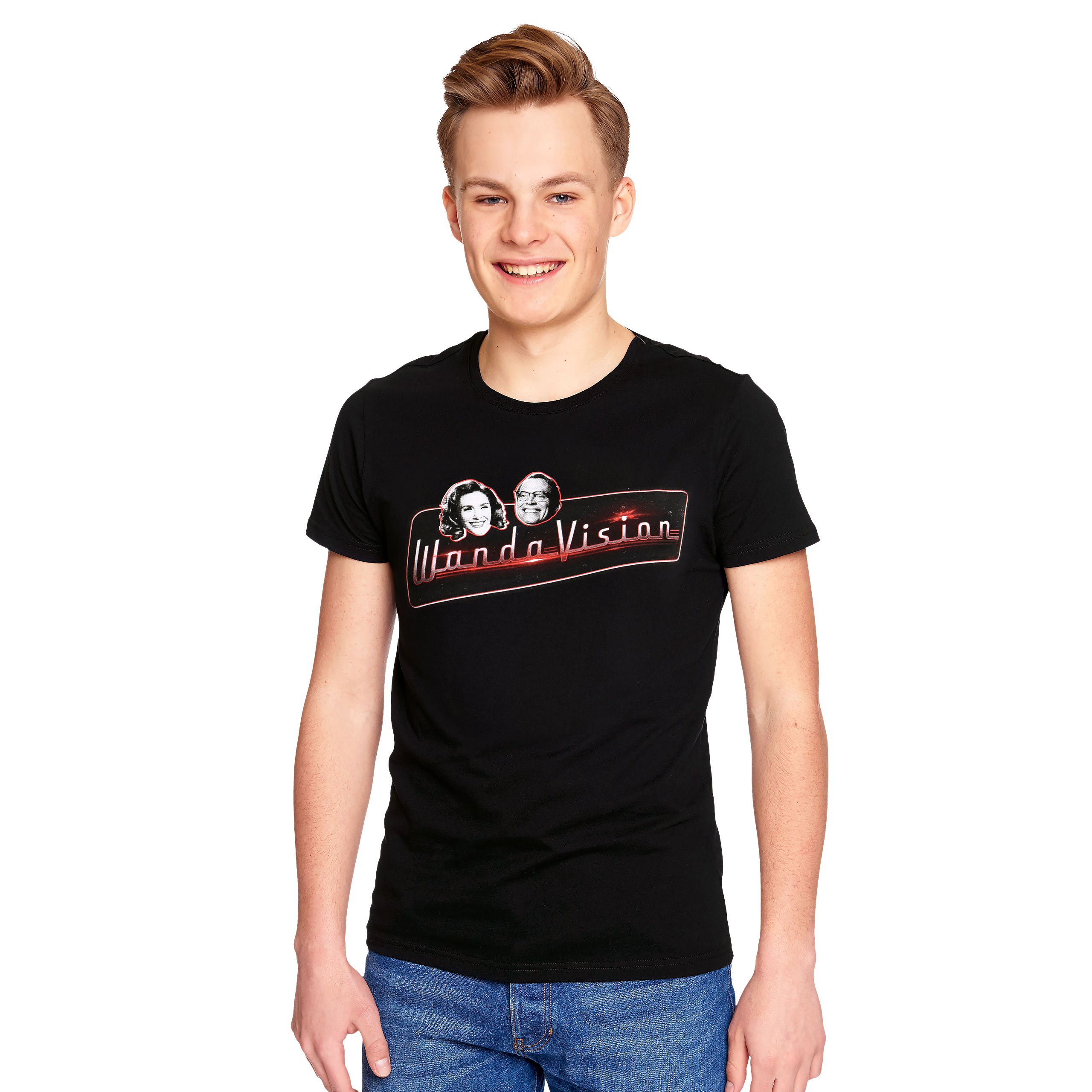 WandaVision - Logo T-Shirt schwarz
