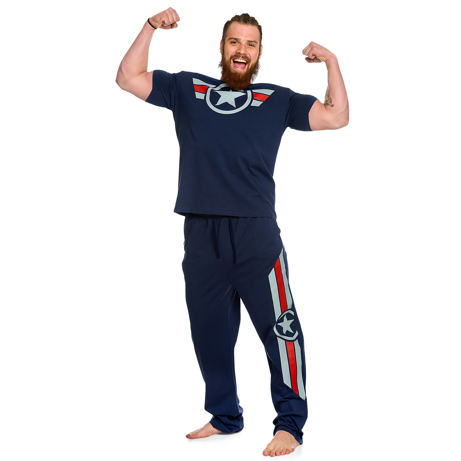 Captain America - Soldier Pyjama Herren