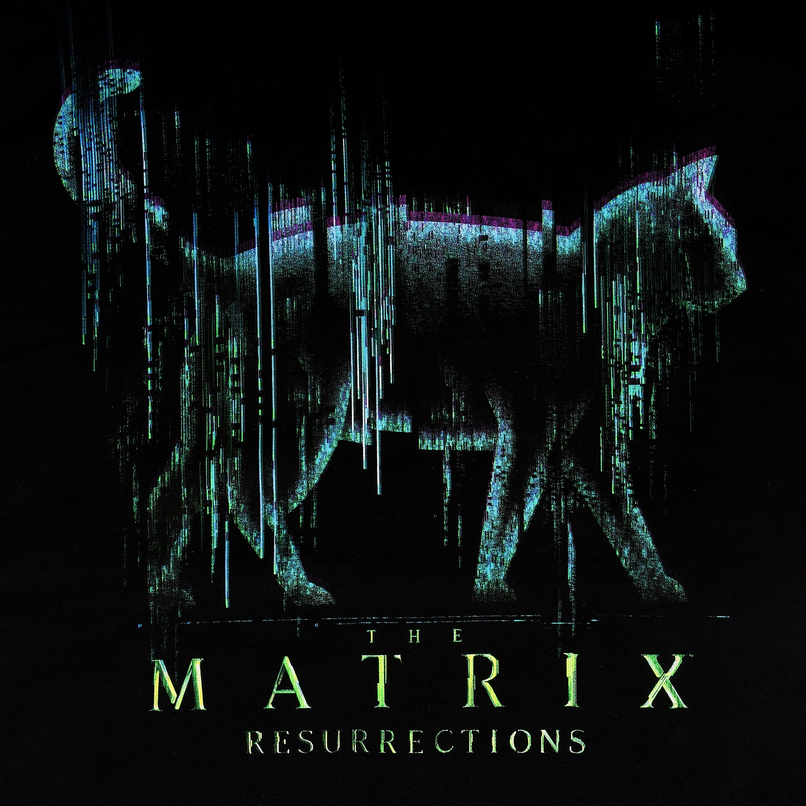 Matrix - Black Cat T-Shirt schwarz