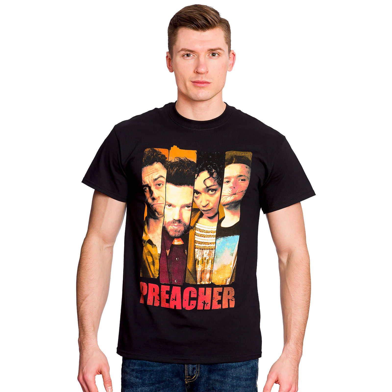 Preacher - Characters T-Shirt schwarz
