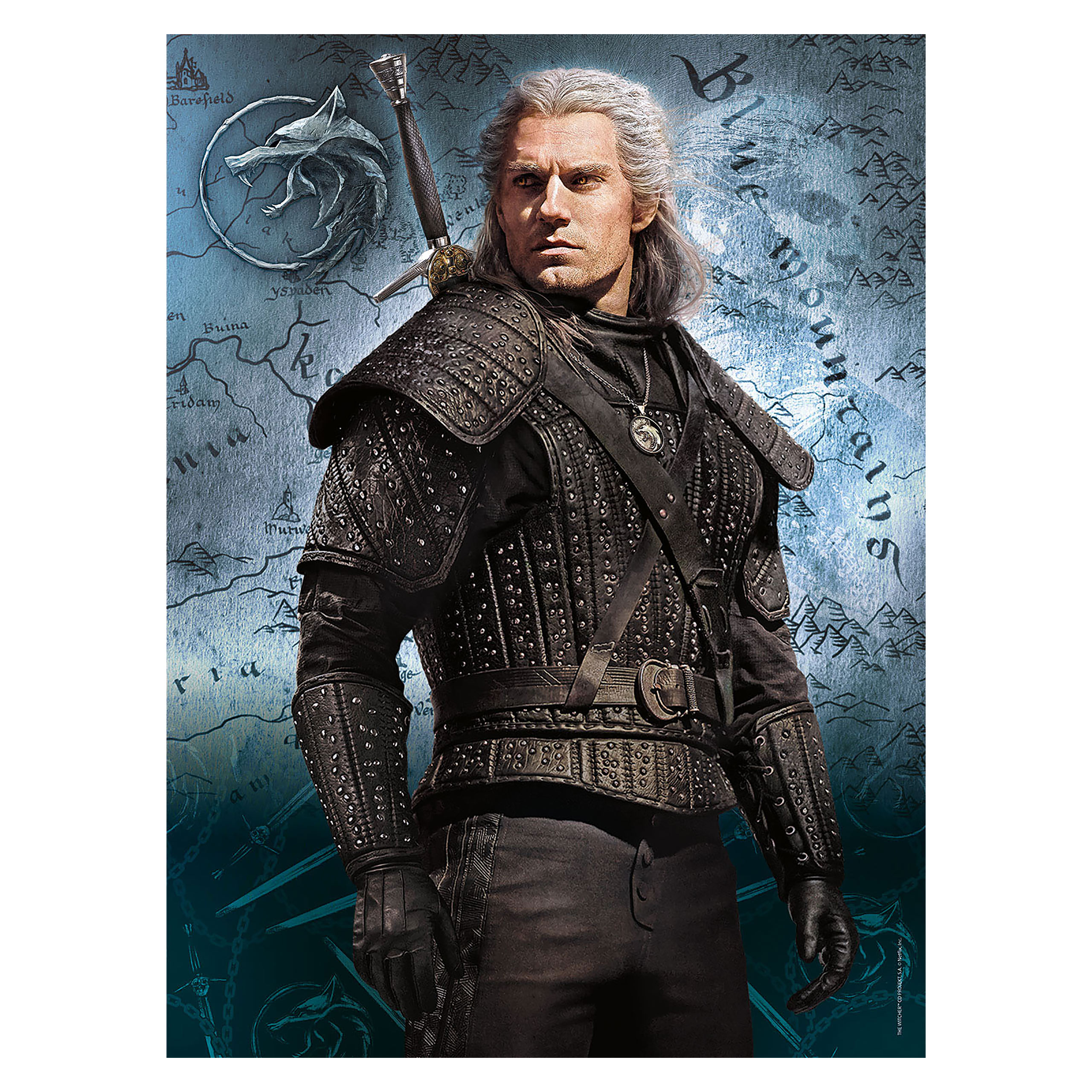 Witcher - Geralt von Riva Puzzle 500 Teile