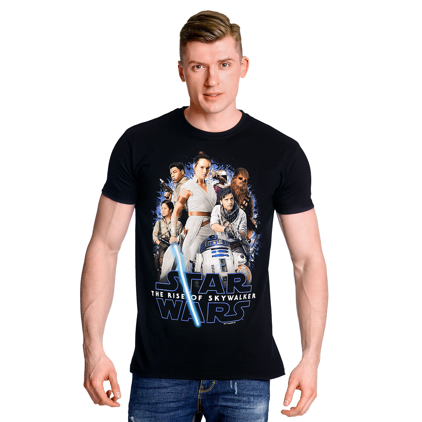 Star Wars - The Rise of Skywalker Collage T-Shirt schwarz
