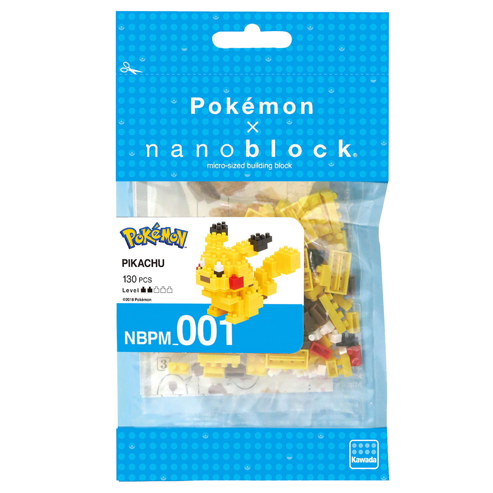 Pokemon - Pikachu nanoblock Mini Baustein Figur