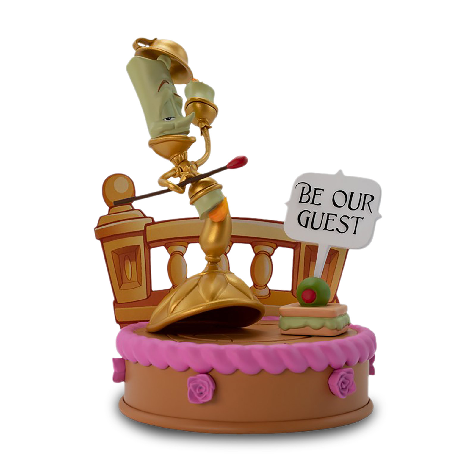 Die Schöne und das Biest - Be our Guest Diorama Figur