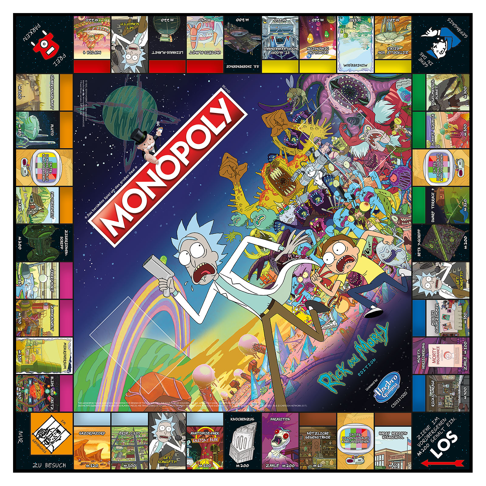 Rick and Morty - Monster Monopoly