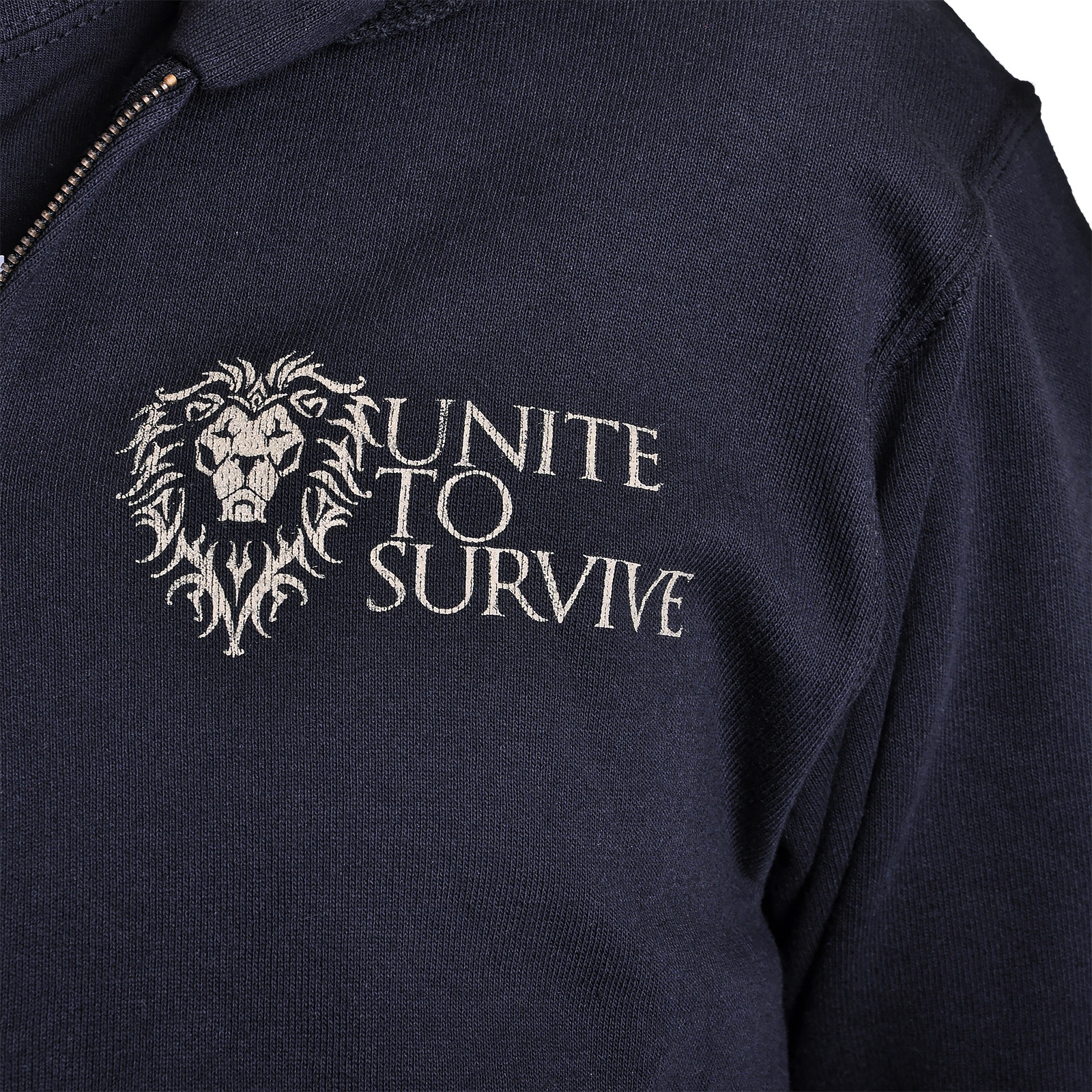 Warcraft - Alliance Logo Kapuzenjacke schwarz