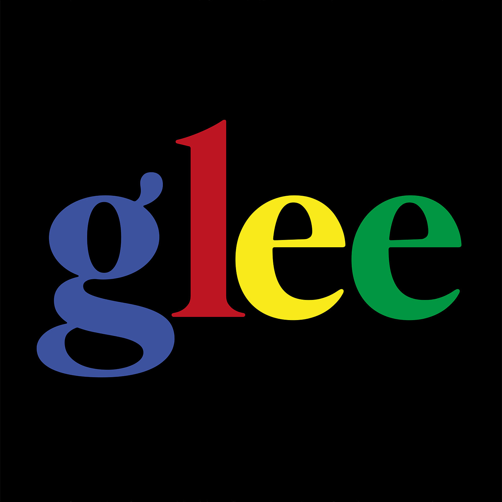 Color Code Logo T-Shirt für Glee Fans schwarz