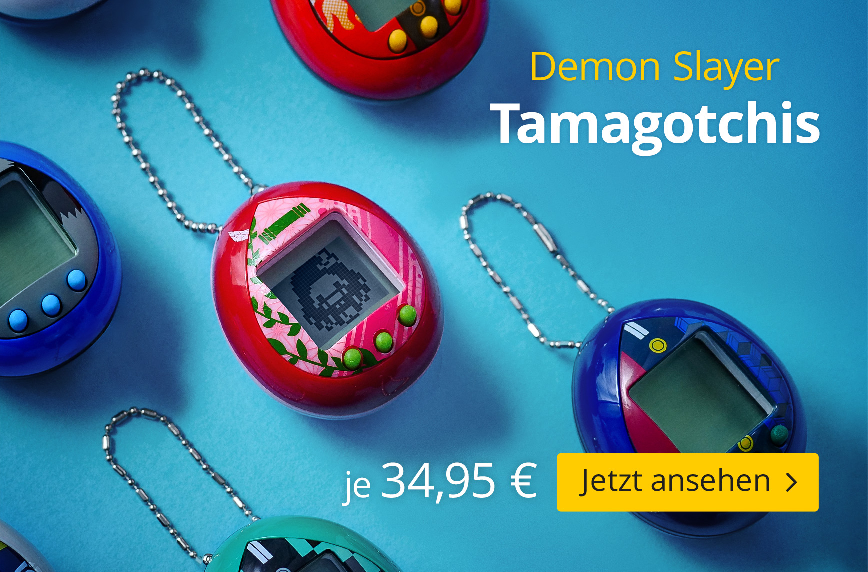 Demon Slayer Tamagotchis bei Elbenwald - je 34,95 EUR