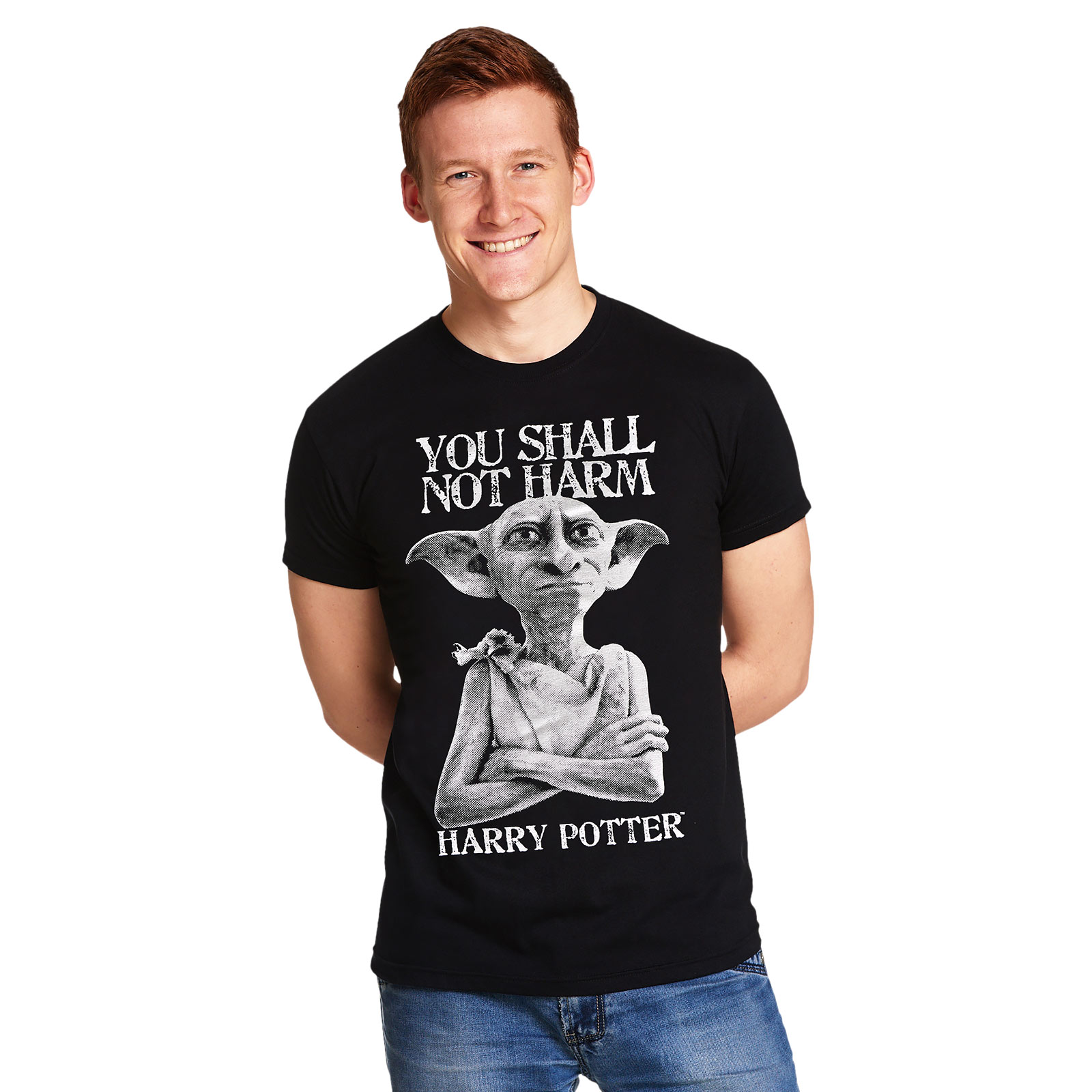 Harry Potter - Dobby You Shall Not Harm T-Shirt schwarz